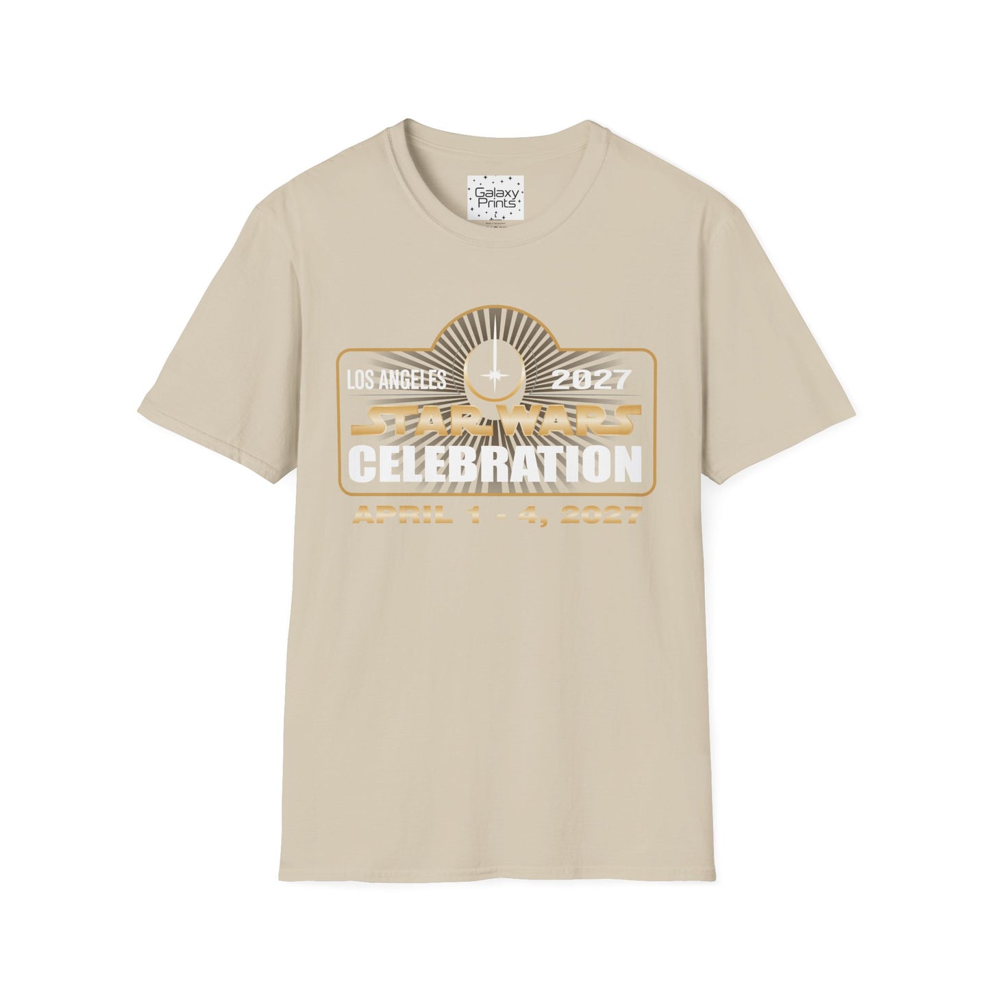 Star Wars Inspired T-Shirt - 'STAR WARS CELEBRATION April 1-4, 2027 in Los Angeles CA' Graphic Tee