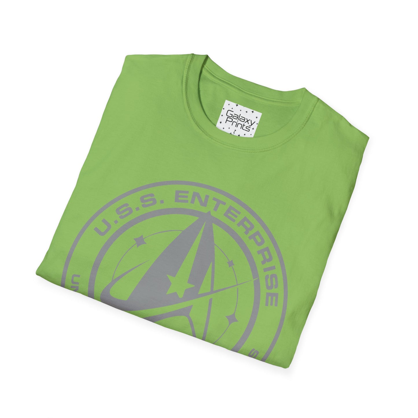Unisex T-Shirt - POP Culture - 'From STAR TREK the TV & Movie HIT Franchises - U.S.S. Enterprise Flight Patch'