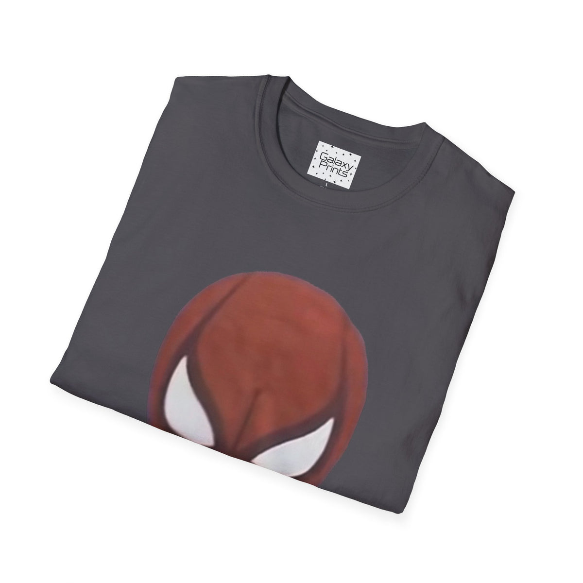Inspired by Spider Mask T-Shirt - With Vision test on the back of shirt