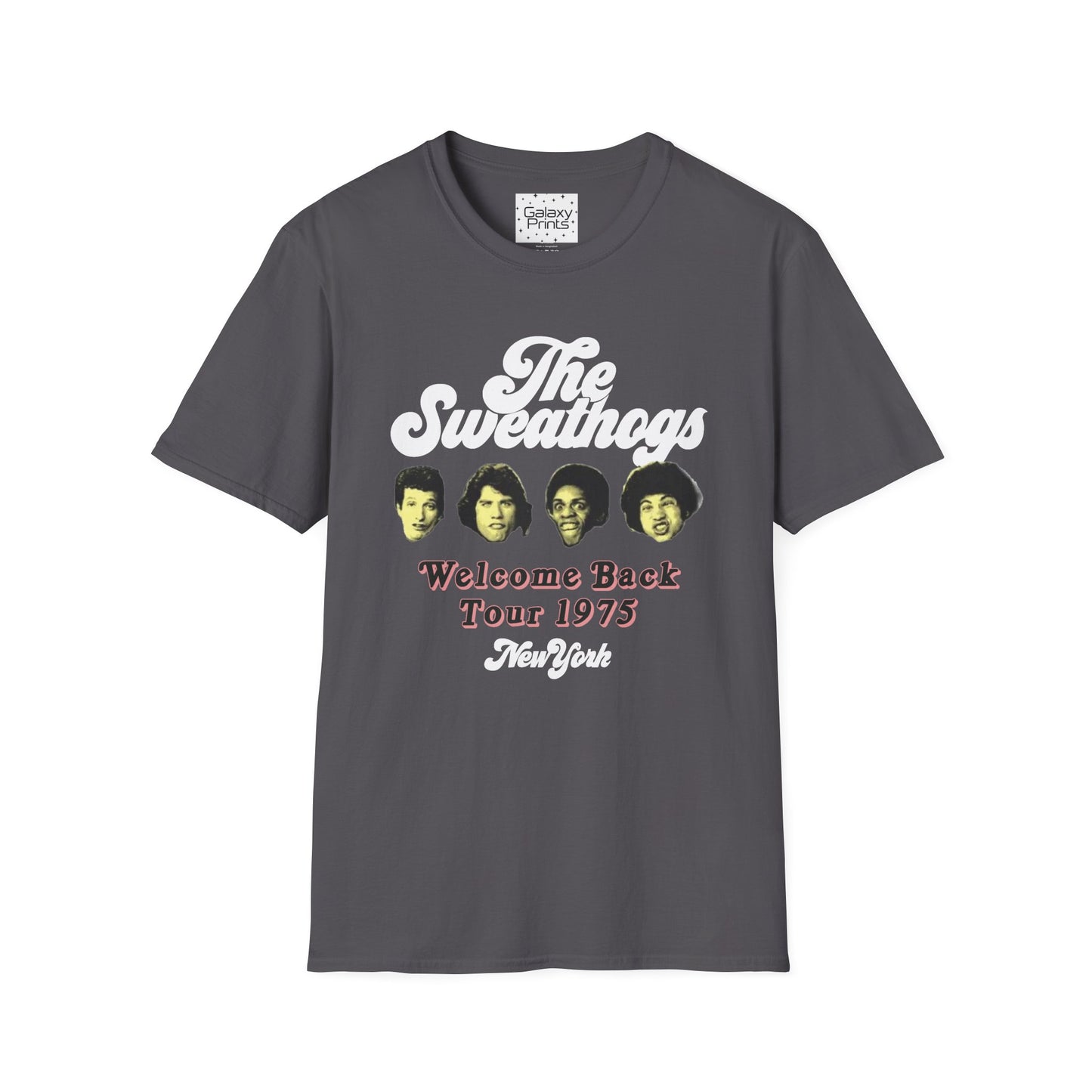 Unisex T-Shirt - POP Culture - 'The Sweathogs - From the Hit TV Sitcom Welcome Back Kotter' Arnold Horshack, Juan Epstein, Frieddie "Boom Boom" Washington, Vinnie Barbarino