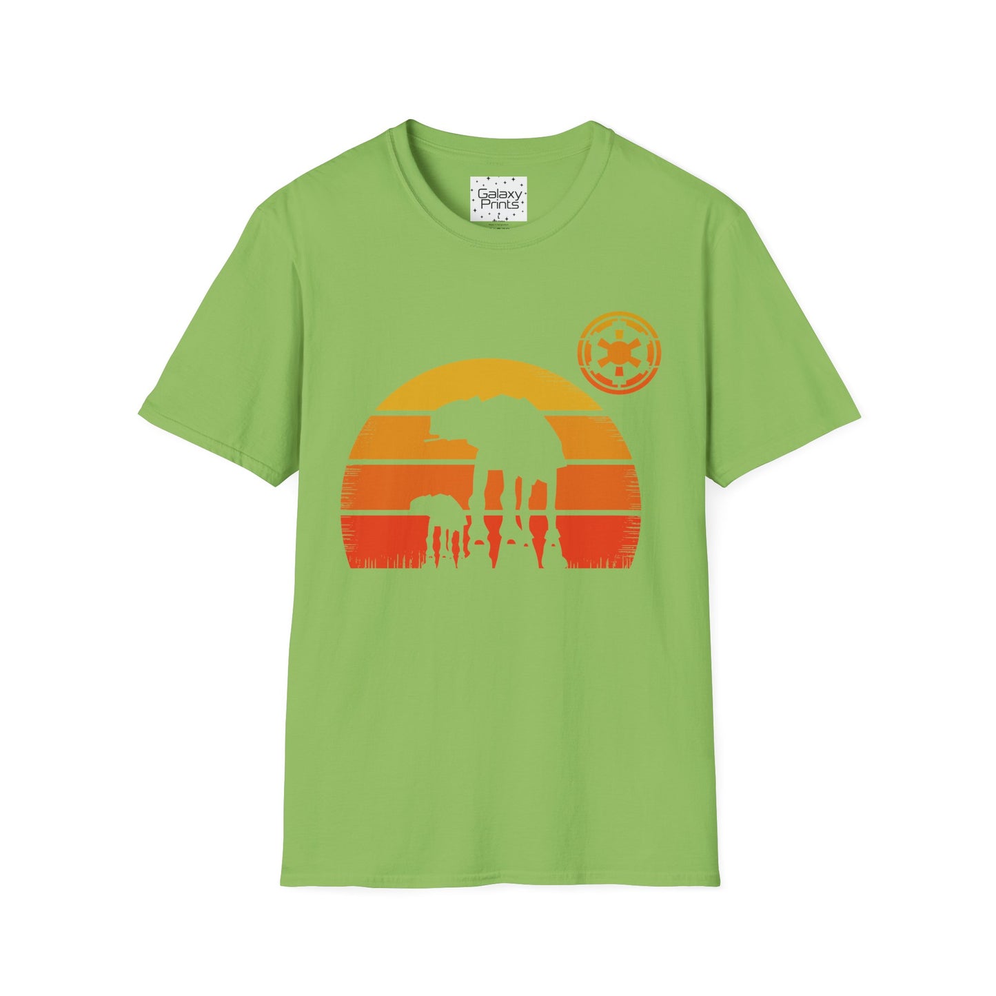 Star Wars Inspired Unisex T-Shirt - 'AT-AT Walker Sunset' Graphic Tee