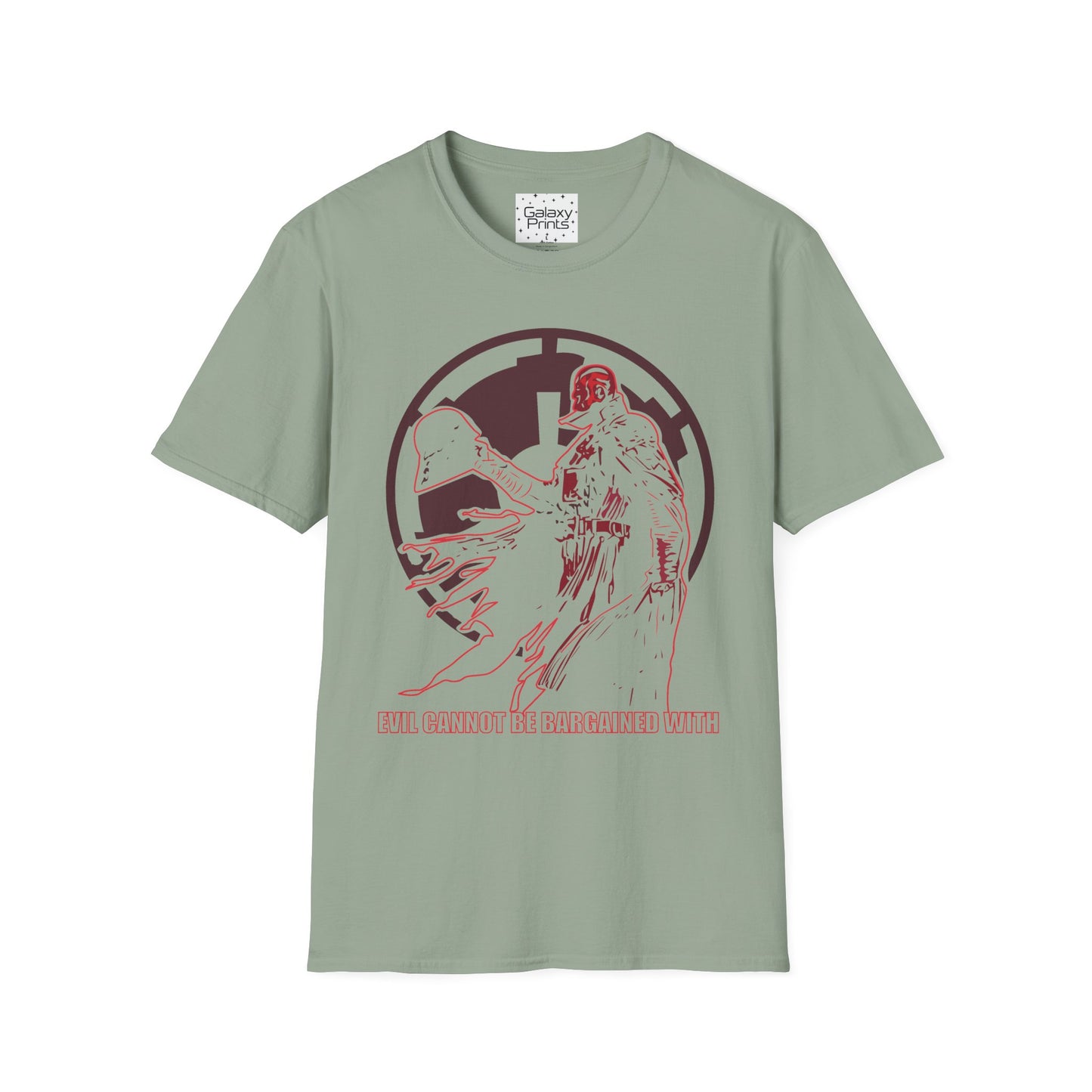 Star Wars Inspired Unisex T-Shirt - 'Vader's Evil Can Not Be Bargained With' Graphic Tee