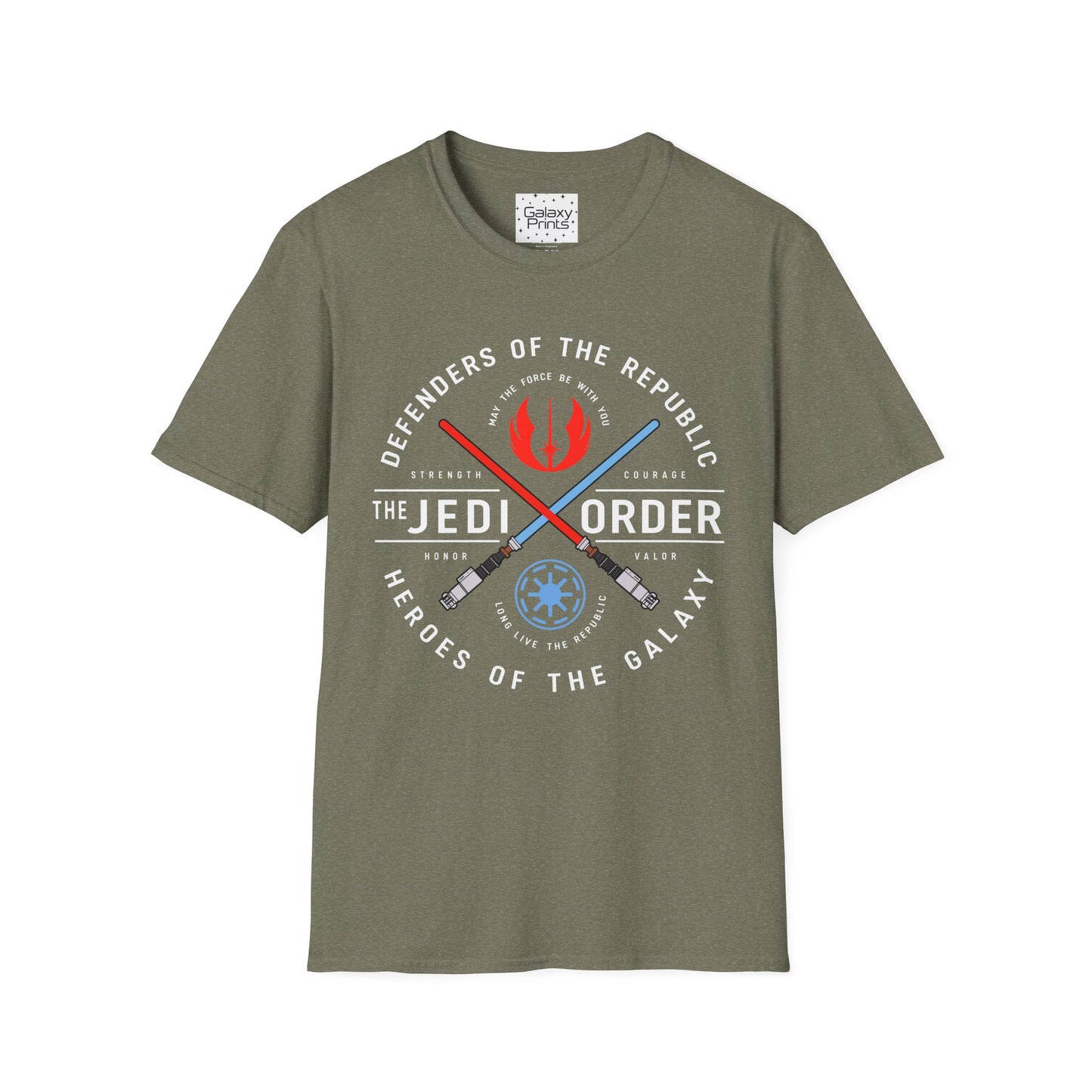 Star Wars Inspired Jedi Order T-Shirt - Defenders of the Republic and Heroes of the Galaxy