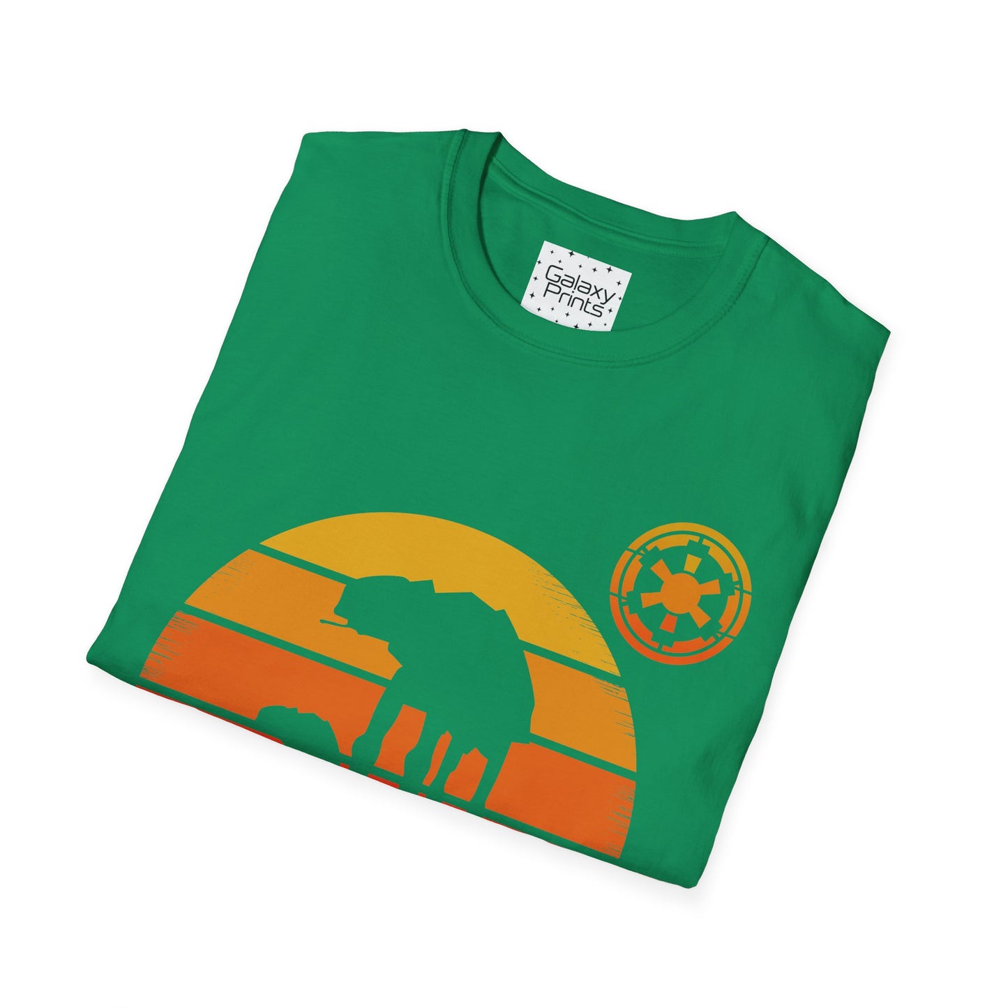 Star Wars Inspired Unisex T-Shirt - 'AT-AT Walker Sunset' Graphic Tee
