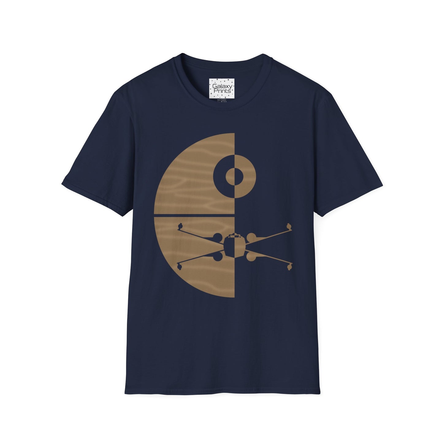 Star Wars Inspired Unisex T-Shirt - 'X-Wing Fighter & Death Star' Graphic Tee