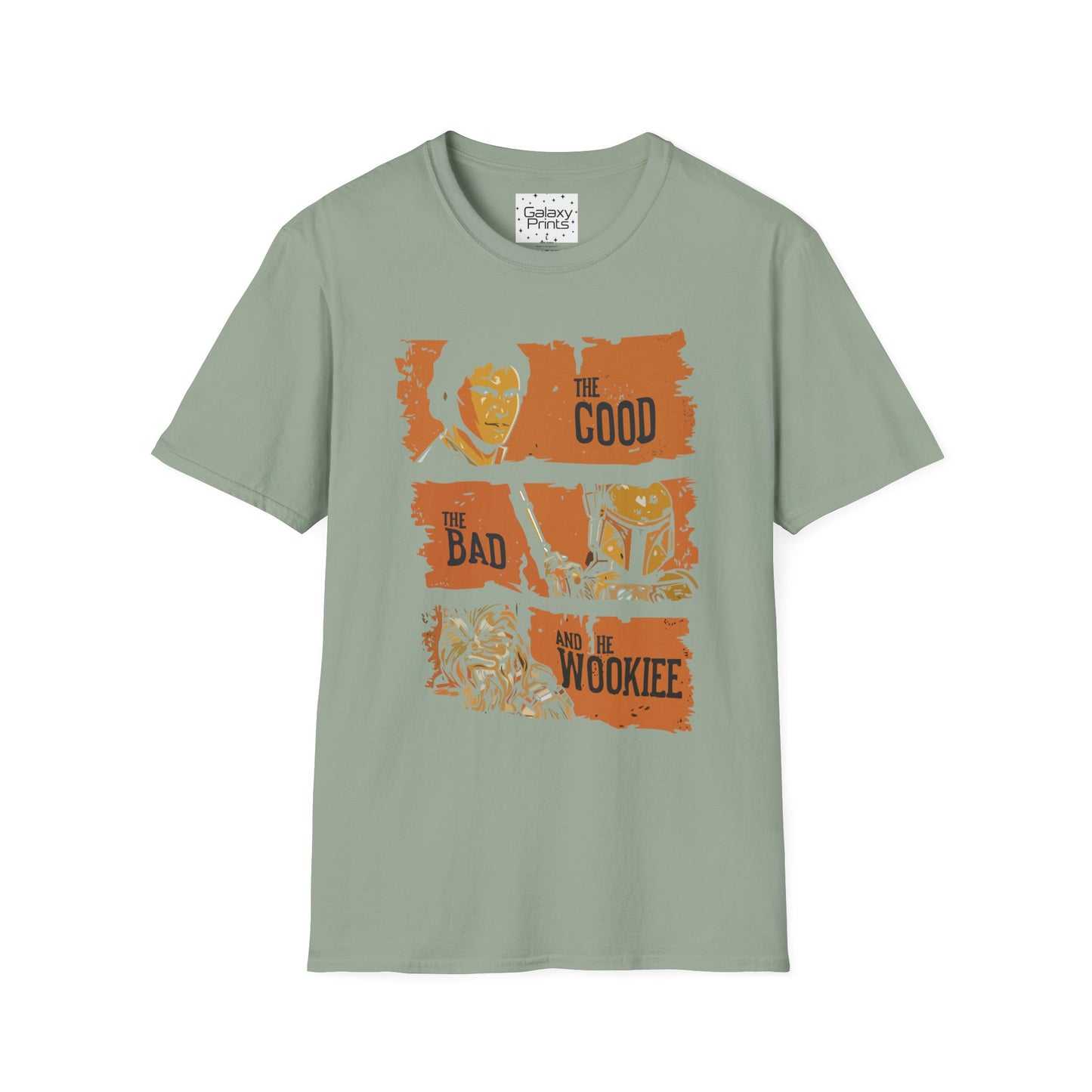 Inspired by Star Wars Unisex T-Shirt - The Good The Bad And The Wookiee