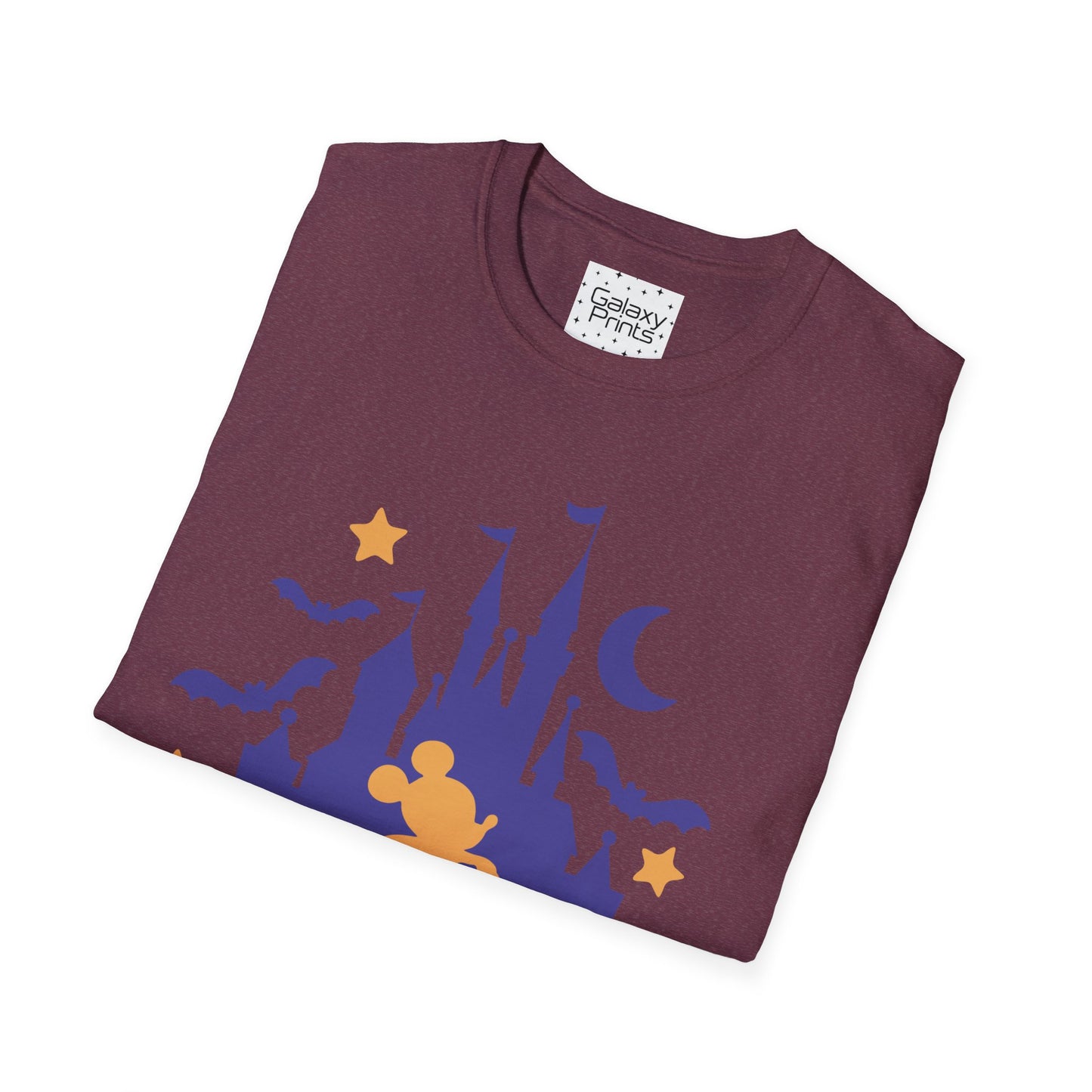 Unisex T-Shirt - DISNEY Inspired - 'Mickey gone trick or treating at the Castle in WDW'