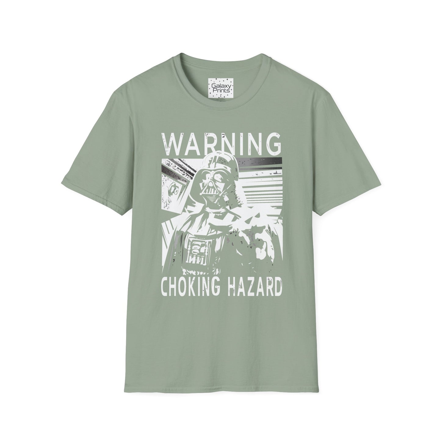 Star Wars Inspired Unisex T-Shirt - 'Choking Hazzard WARNING' Darth Vader Graphic Tee