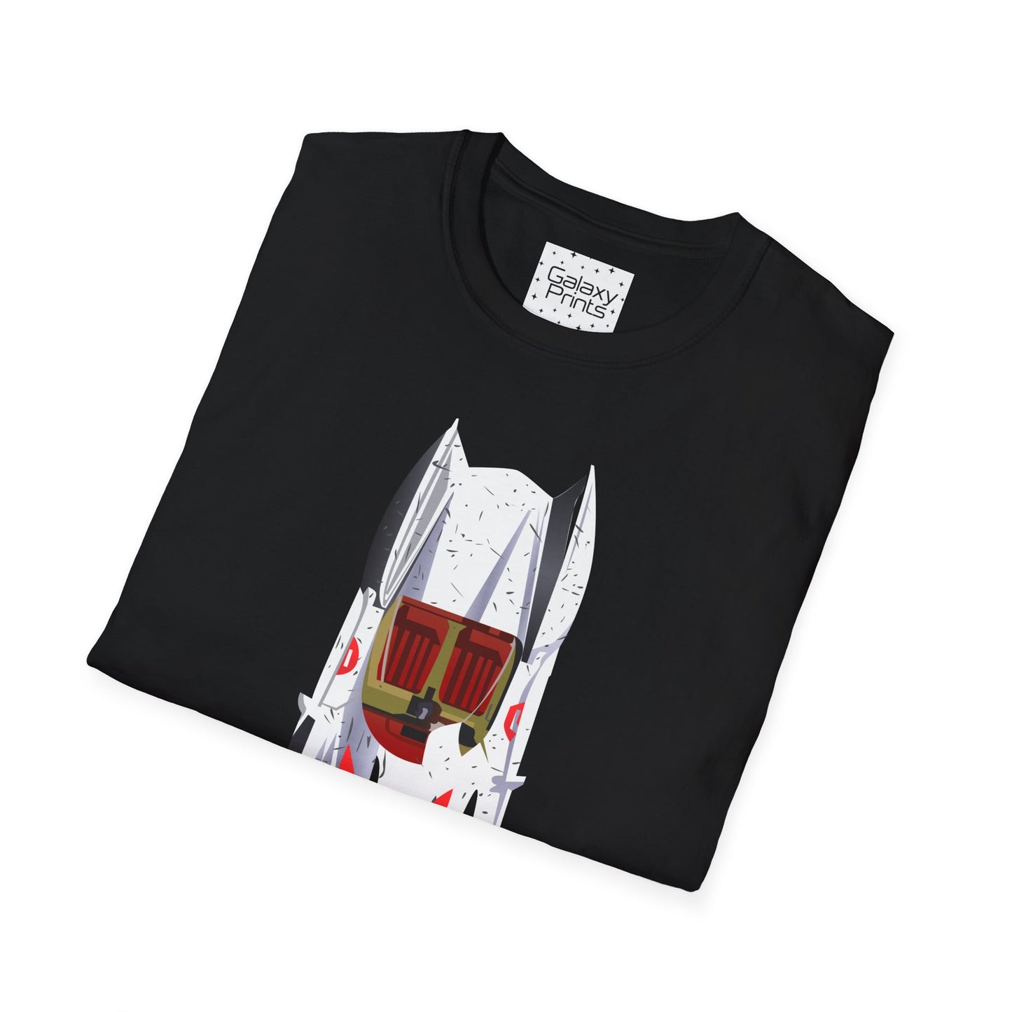 Unisex T-Shirt - POP Culture - 'The MACH 5 Sky view from the Cartoon SPEED RACER - Go Speed Racer, Go Speed Racer, Go Speed Racer, Goooo'