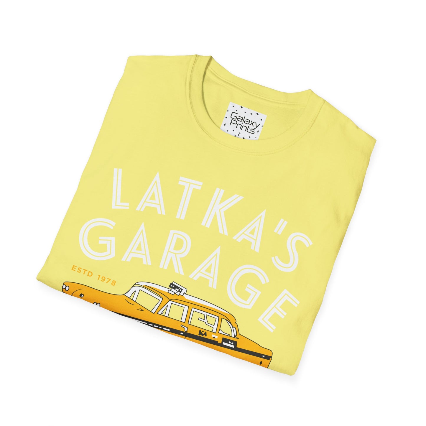 Unisex T-Shirt - POP Culture - 'From the Hit TV Show TAXI - Latka's Garage NY City'