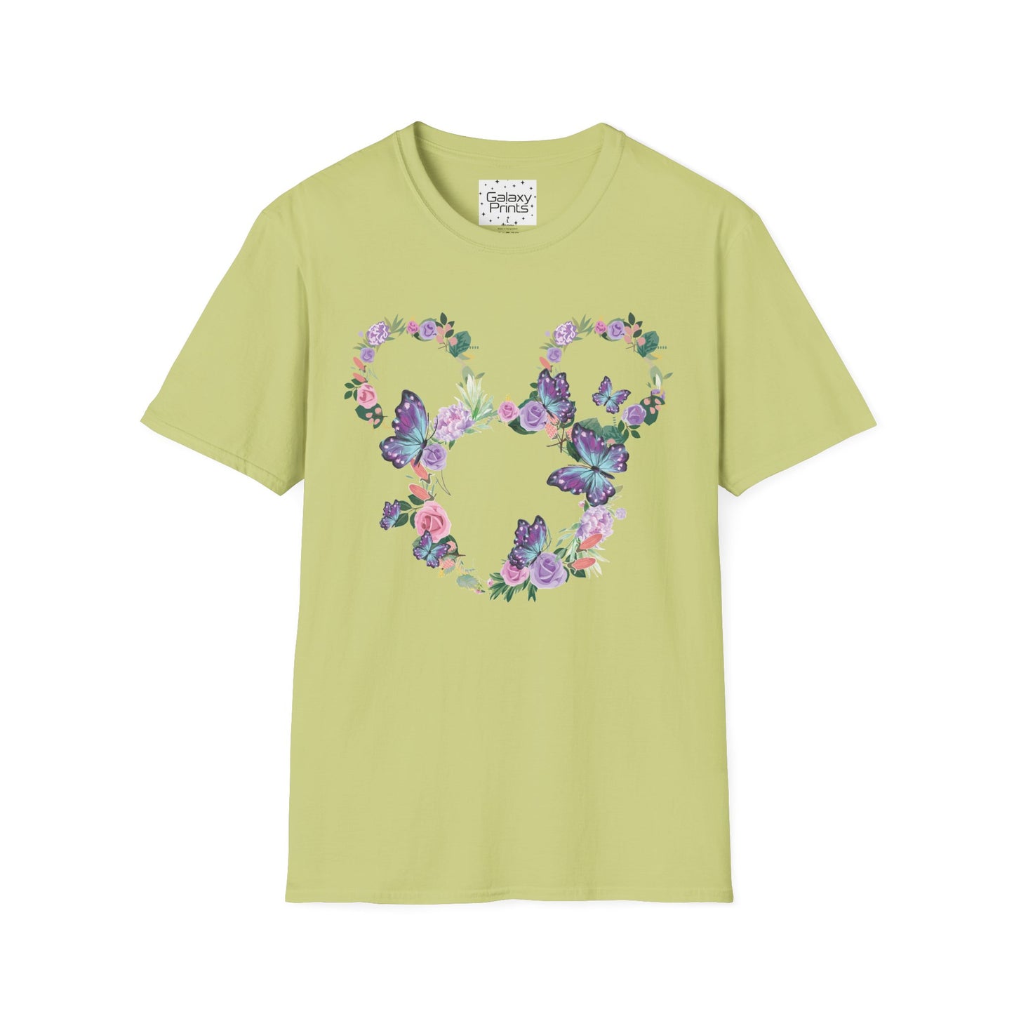 Unisex T-Shirt - DISNEY Inspired - 'Mickey Ears made of Flowers'