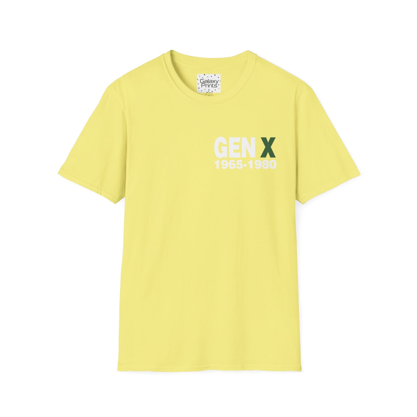 GEN X Inspired Unisex T-Shirt - 'GEN X PLAYGROUND 1965-1980'