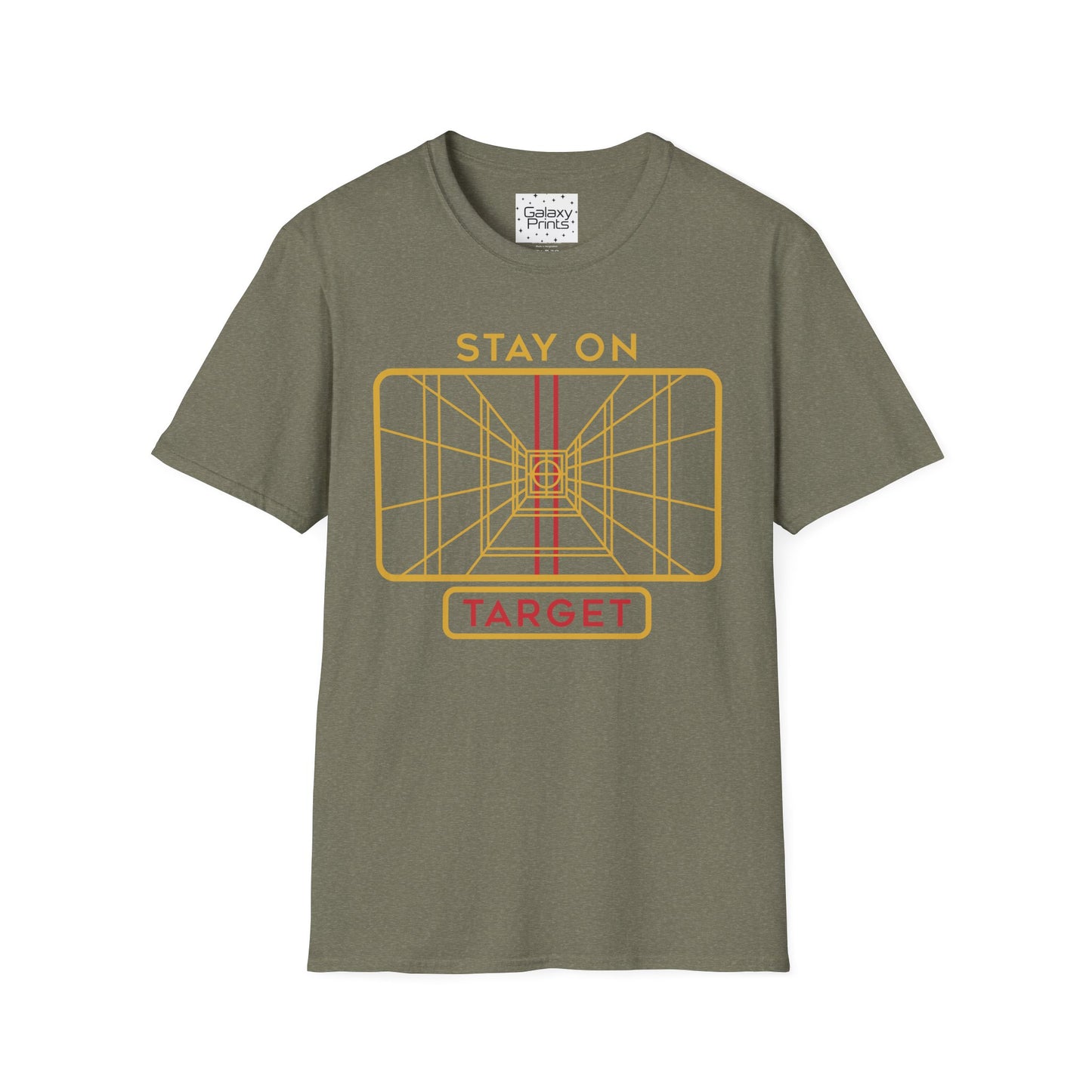 Star Wars Inspired Unisex T-Shirt - 'Stay On Target Video Game Action Screen' Graphic Tee
