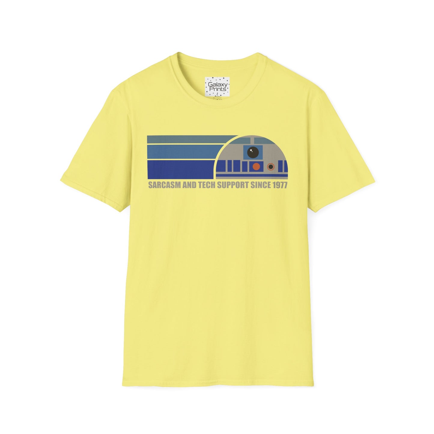Star Wars Inspired Unisex T-Shirt - 'Sarcasm and Tech Support Since 1977' Graphic Tee