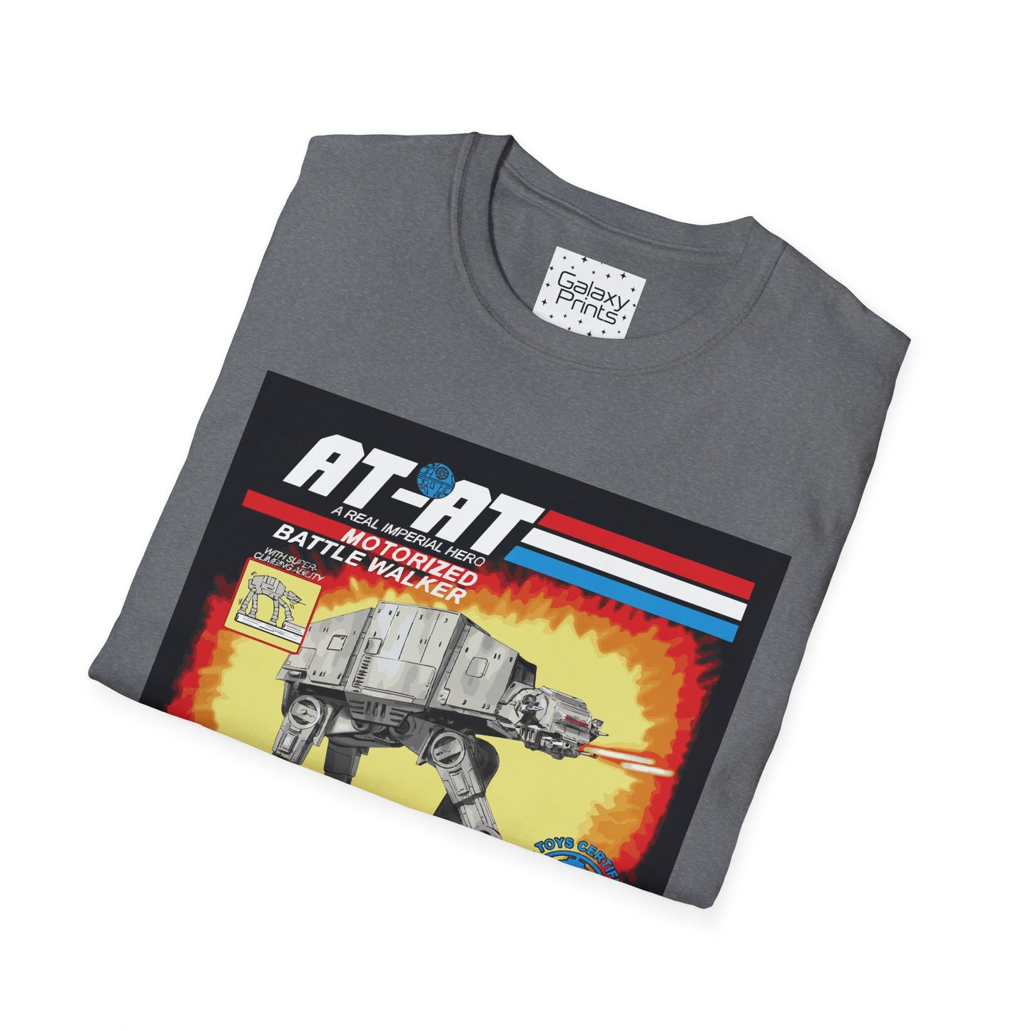 Star Wars AT-AT Walker Toy Box Retro Graphic Unisex Softstyle T-Shirt