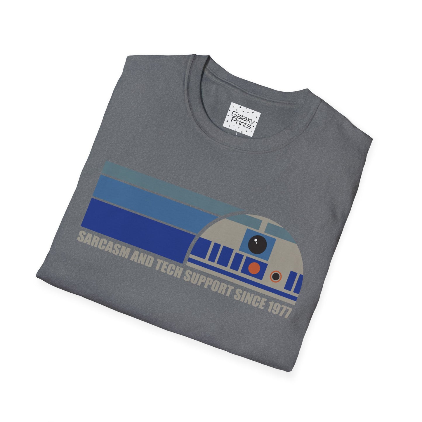 Star Wars Inspired Unisex T-Shirt - 'Sarcasm and Tech Support Since 1977' Graphic Tee