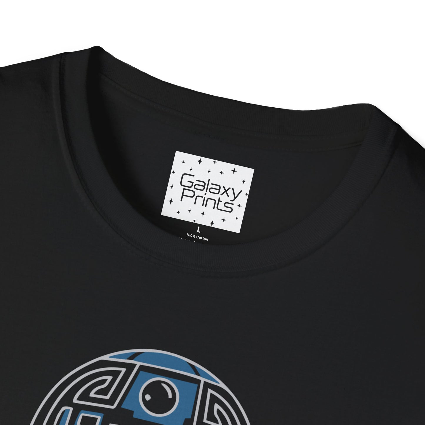 Star Wars Inspired Unisex T-Shirt - R2 D2 Digital Outline Framework Graphic Tee