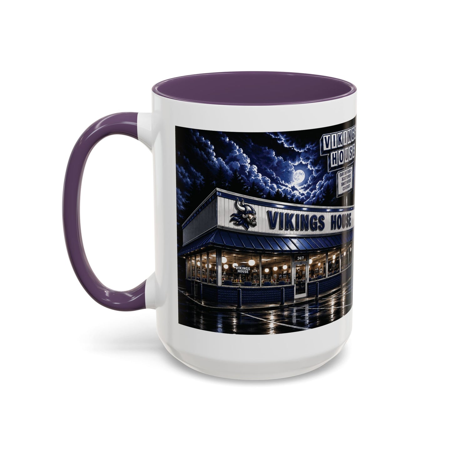 Hoggard Vikings Stylish Accent Coffee Mug "Like Waffle House" 3 - Perfect for Daily Brew & Gifts