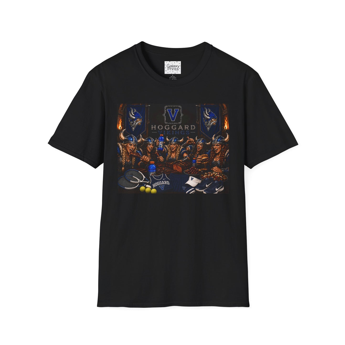 Lady Vikings Tennis T‑Shirt — Hoggard School Spirit Tee - Ladies Tennis