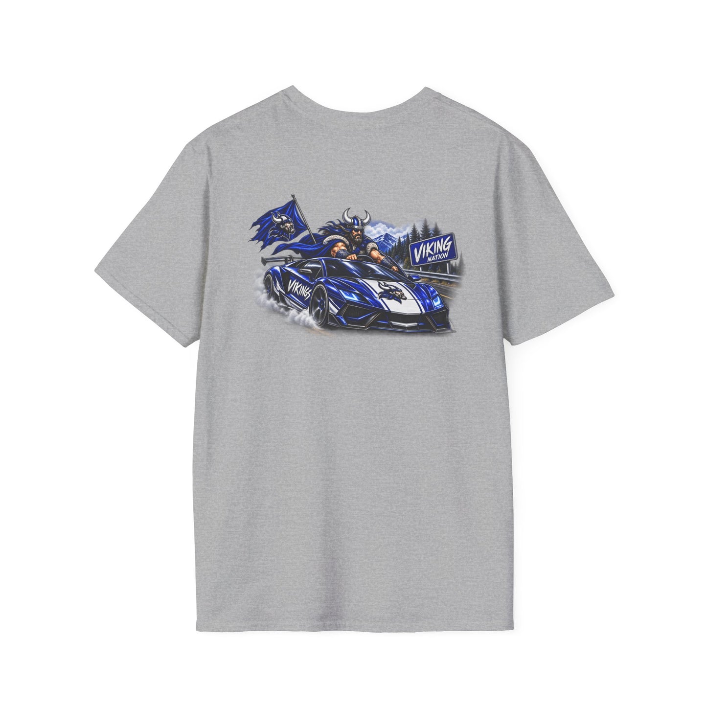 Hoggard Vikings Inspired - 1TEAM 1FAM -2  - Viking Helmet - Unisex T-Shirt 2