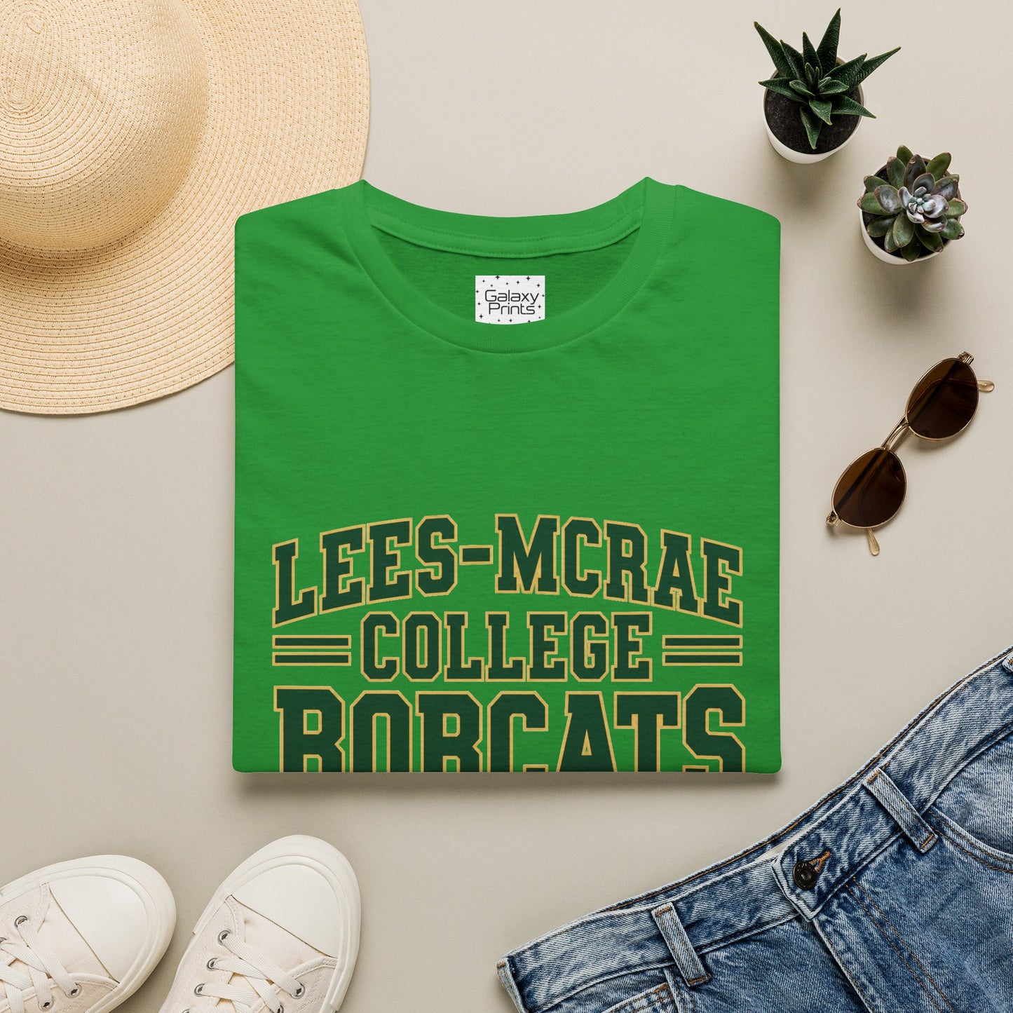 Lees McRae College Bobcats Football Vintage Football T-Shirt — Retro Game Day Tee Lees McRae Forever Undefeated