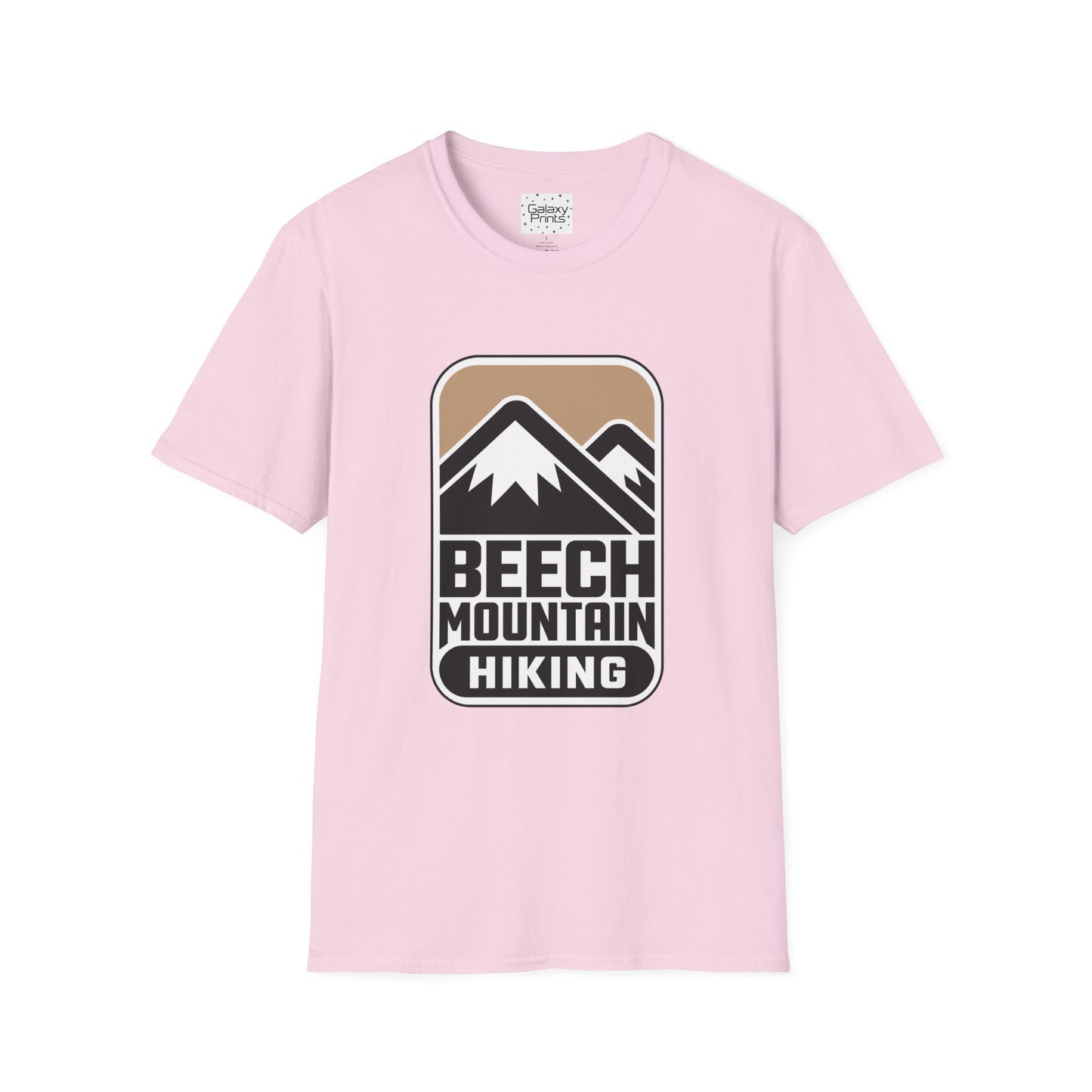 Beech Mountain NC Hiking T‑Shirt — Retro Mountain Badge Tee
