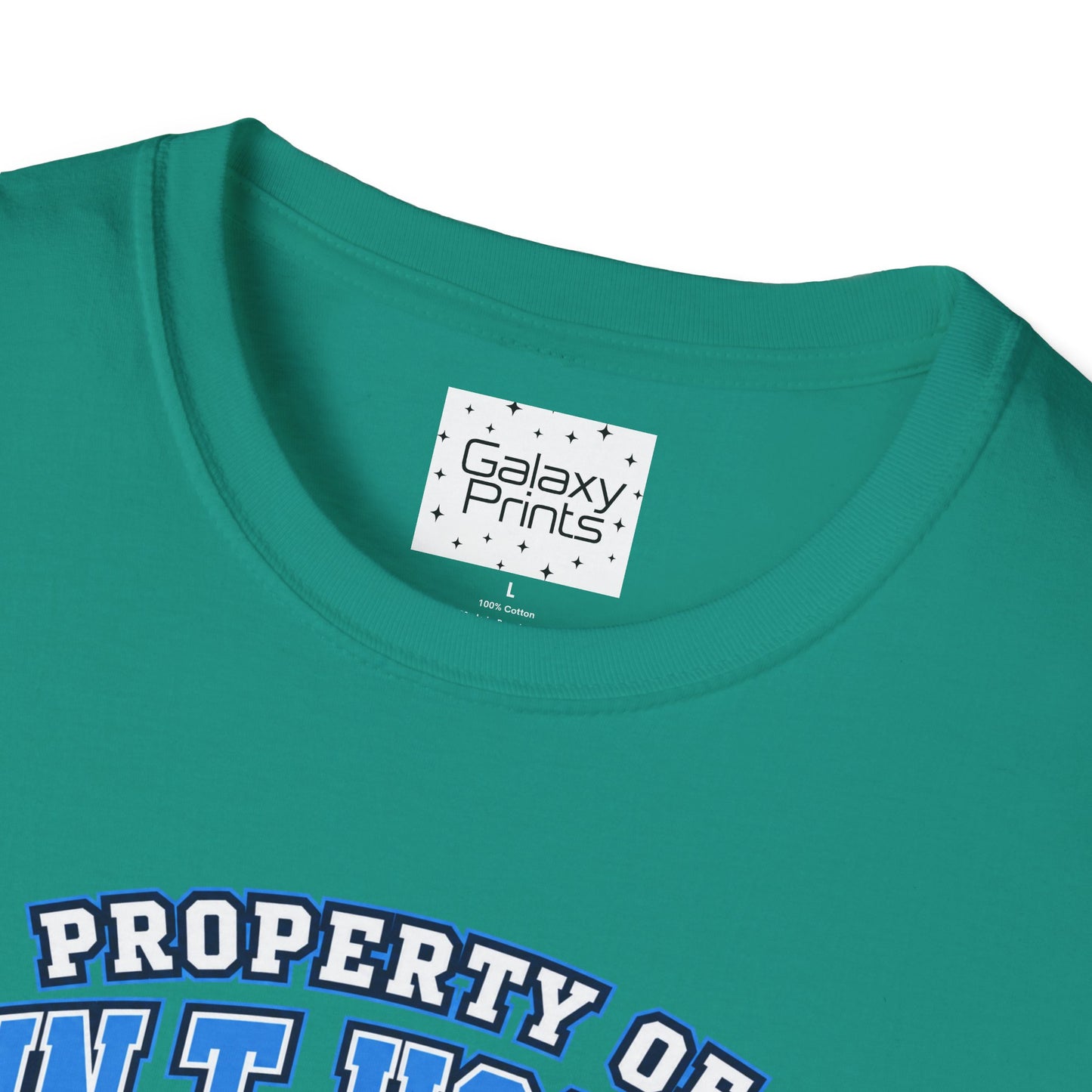 Property of JTH Vikings T‑Shirt XXL — Viking in Power Circle back - Hoggard School Spirit Tee