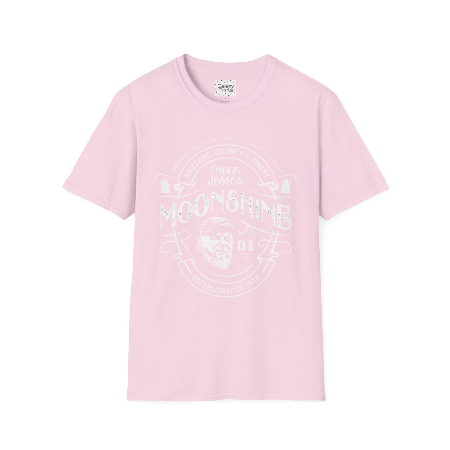 Unisex T-Shirt - POP Culture - 'From the Hit TV Show The Duke's of Hazzard - Uncle Jesse's Moonshine 1979'