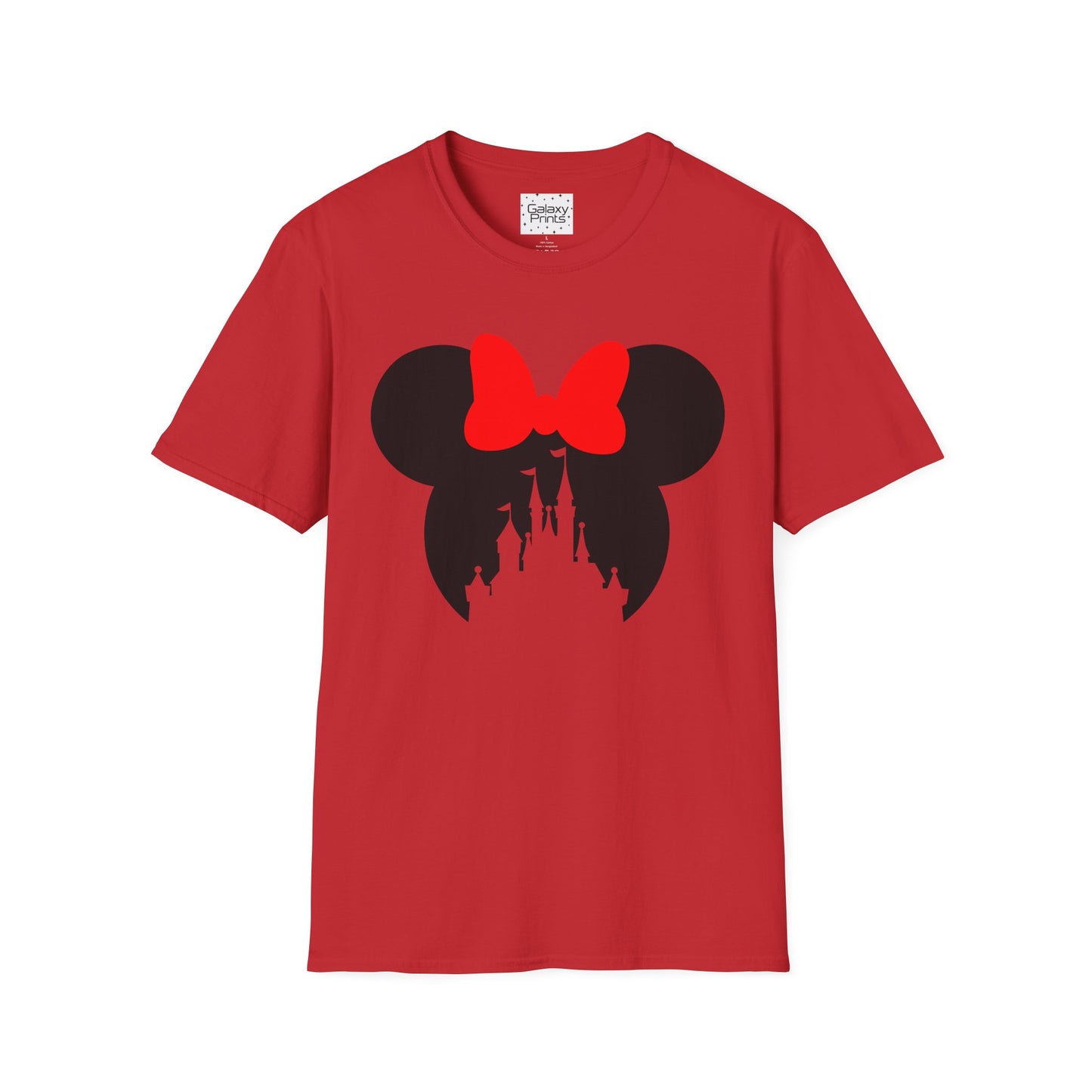 Unisex T-Shirt - DISNEY Inspired - 'Minnie Head with Castle'