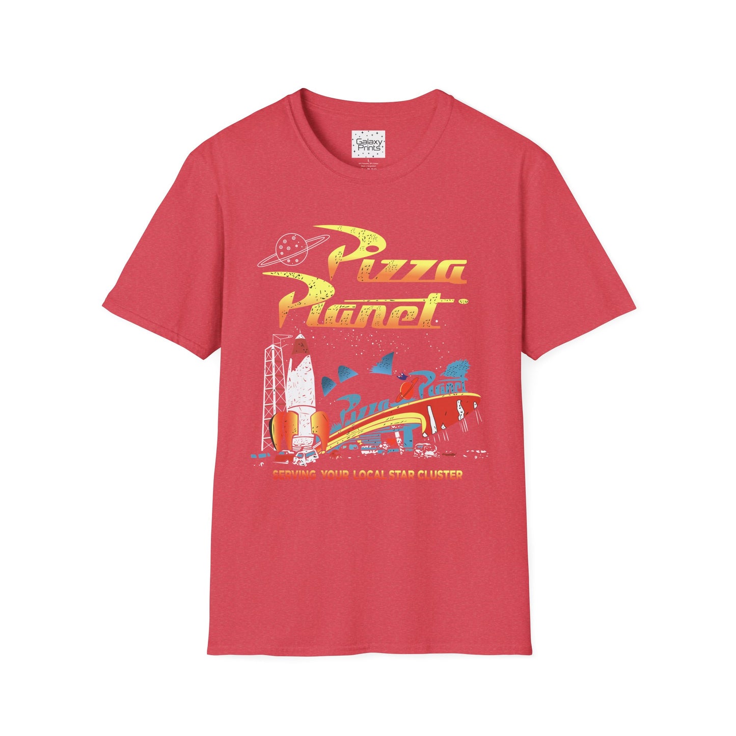 DISNEY inspired Unisex T-Shirt - Pizza Planet 'Serving Your Local Star Cluster'