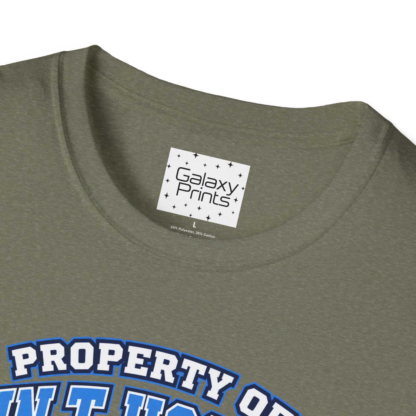 Property of JTH Vikings T‑Shirt S — Viking in Power Circle back - Hoggard School Spirit Tee