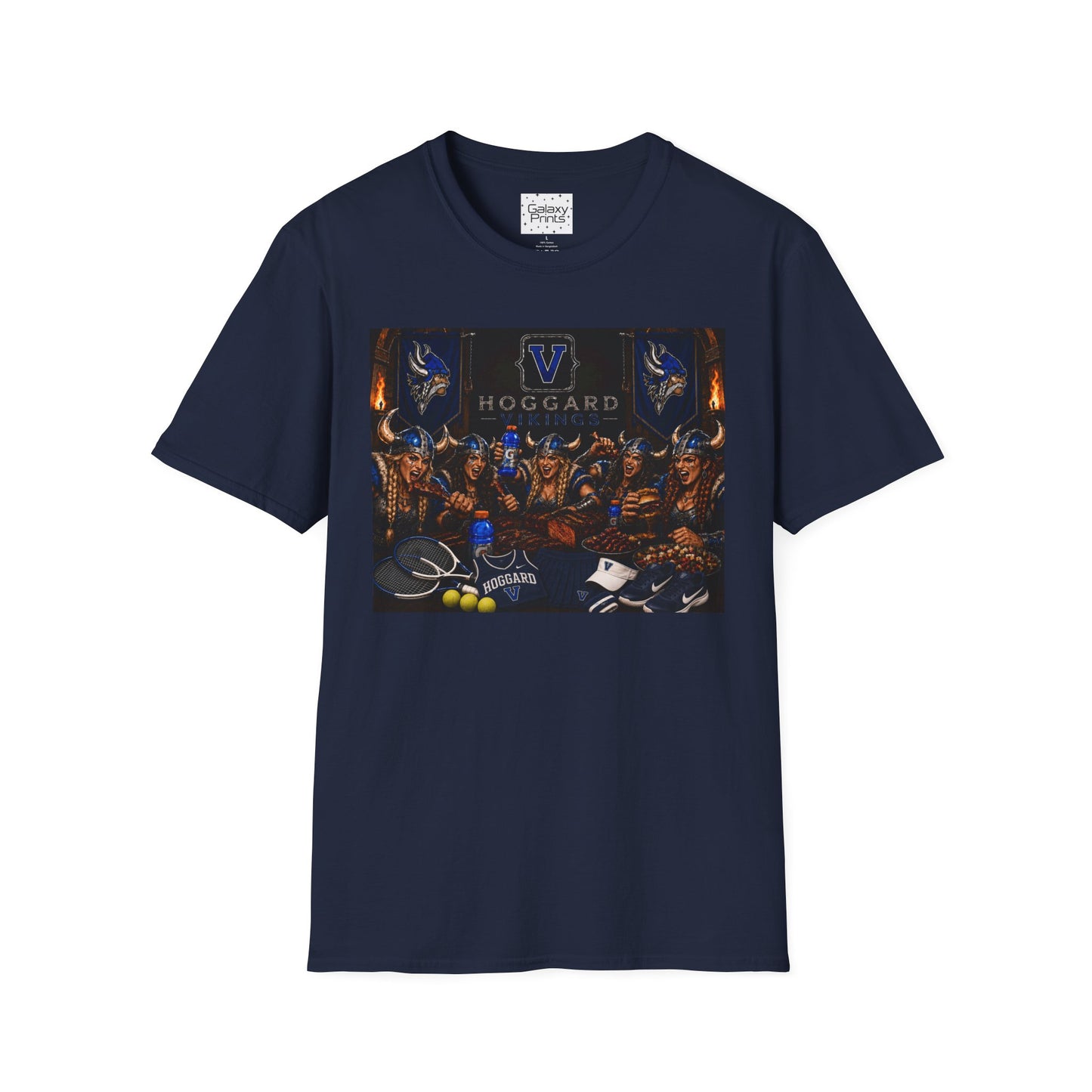 Lady Vikings Tennis T‑Shirt — Hoggard School Spirit Tee - Ladies Tennis
