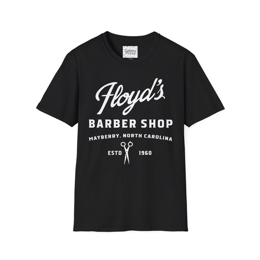 Unisex T-Shirt - POP Culture - 'TV Hit Show The Andy Griffith Show - Mayberry - Floyd's Barber Shop T-shirt'