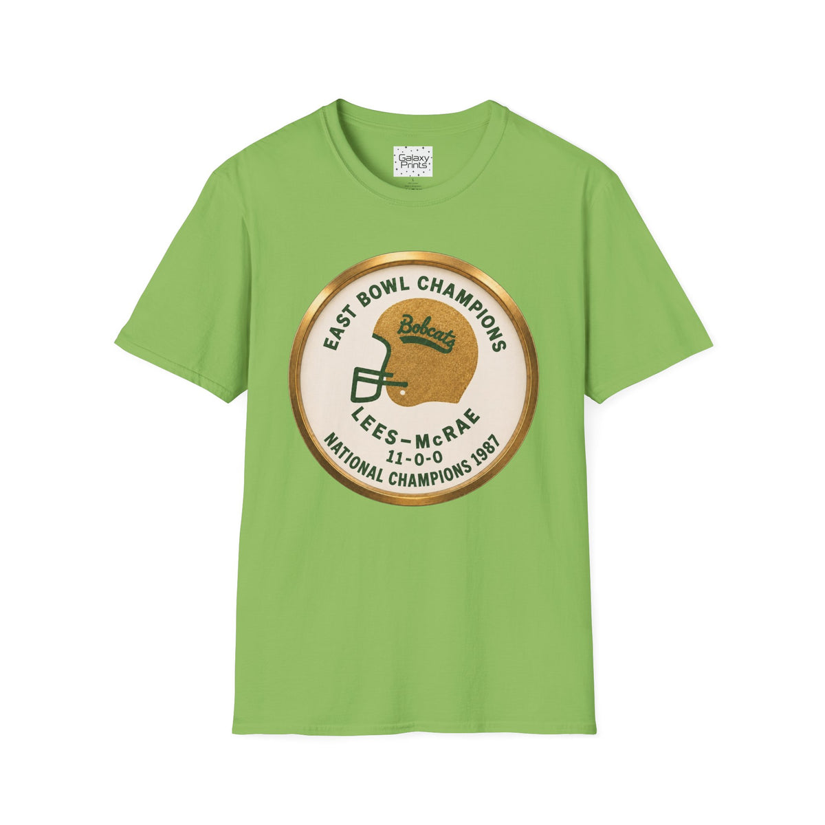 LMC Football Champions T‑Shirt — “East Bowl and National Champions” Vintage Helmet Design