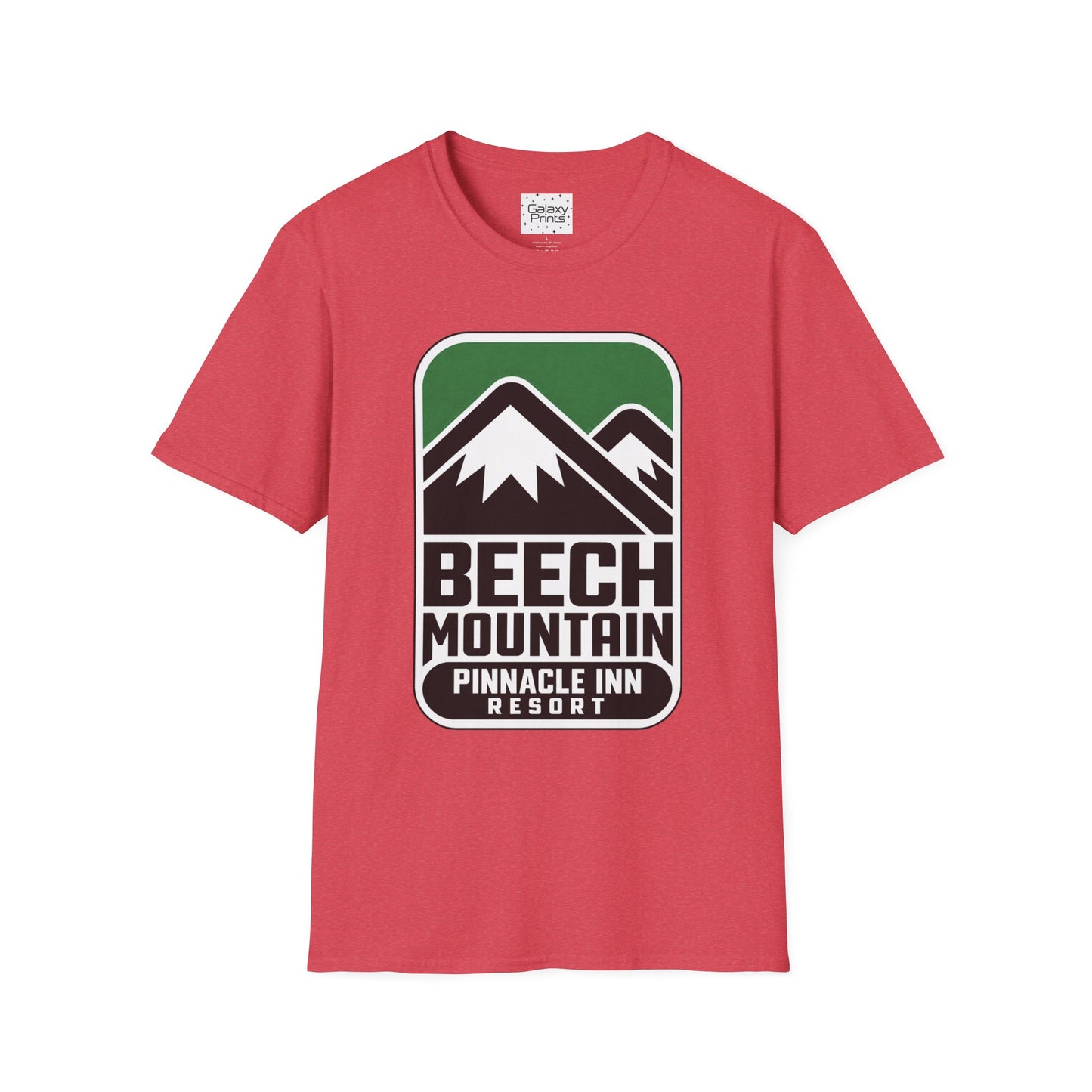 Pinnacle Inn Mountain Resort  Retro T-Shirt — Beech Mountain Pinnacle Inn Resort Graphic Tee Throw Back to 1983