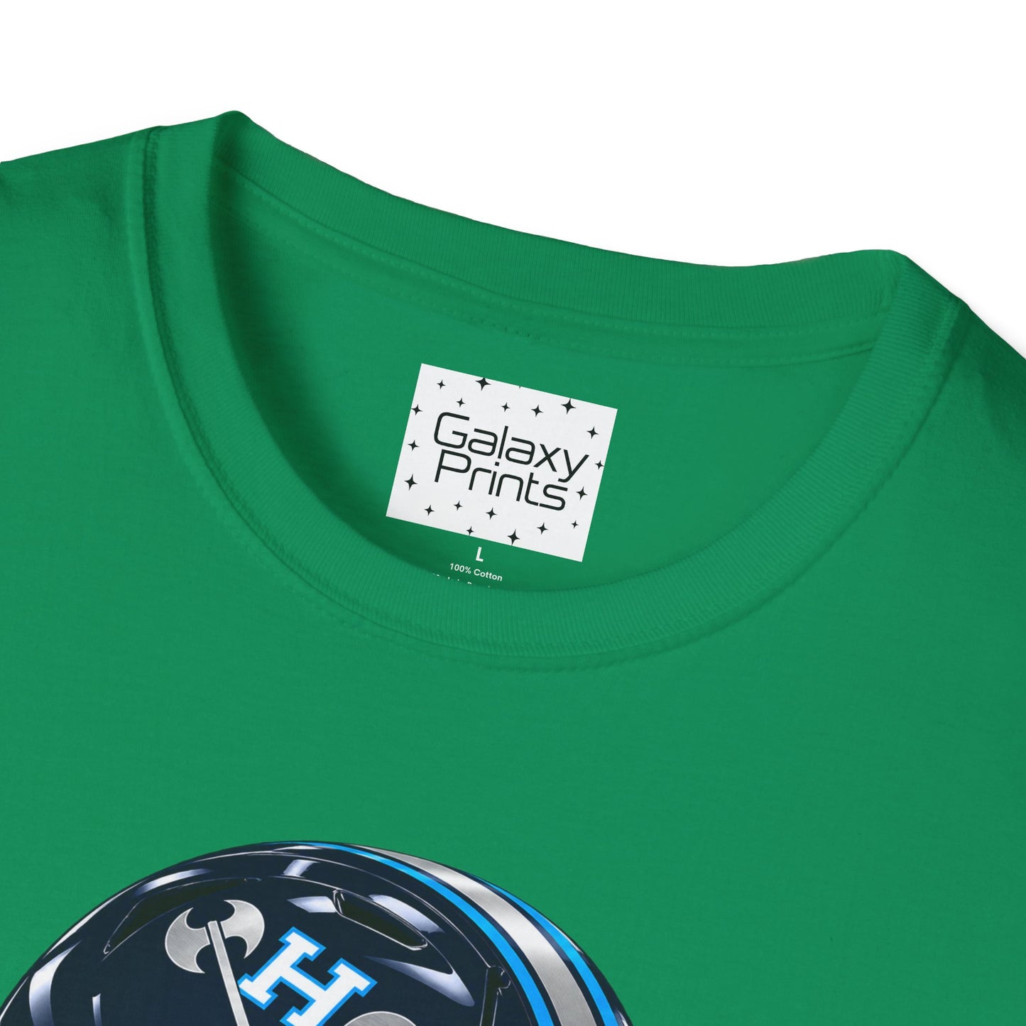 Unisex T-Shirt - Hoggard Vikings Inspired - Hoggard helmet and 'Domination is a State of Mind' - over our rivals