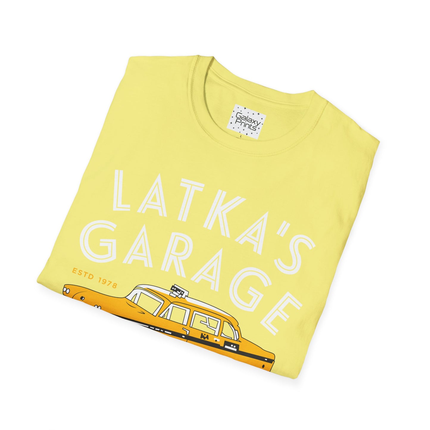 Unisex T-Shirt - POP Culture - 'From the Hit TV Show TAXI - Latka's Garage NY City'