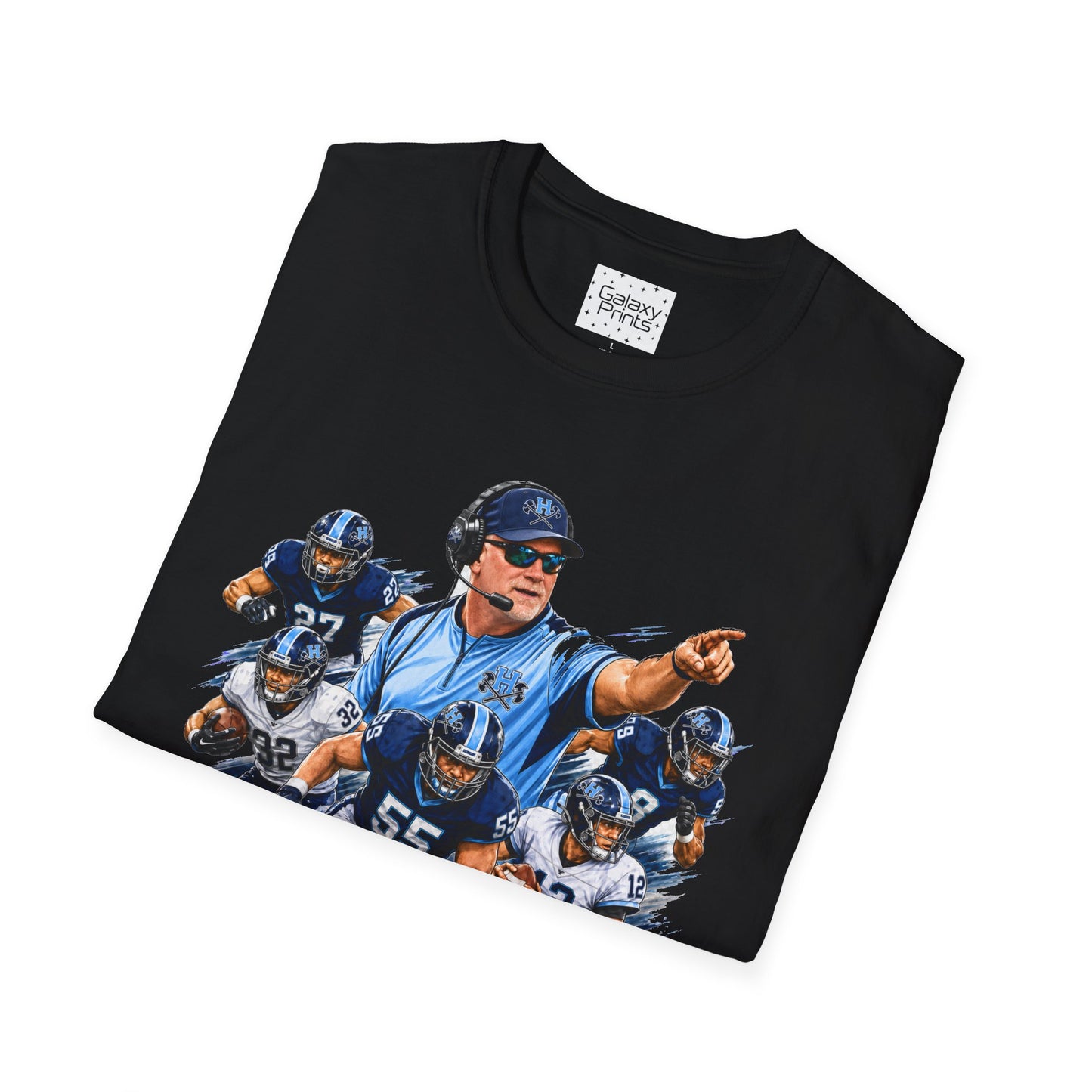 Hoggard Vikings Inspired - 1TEAM 1FAM -2  - Viking Helmet - Unisex T-Shirt 2