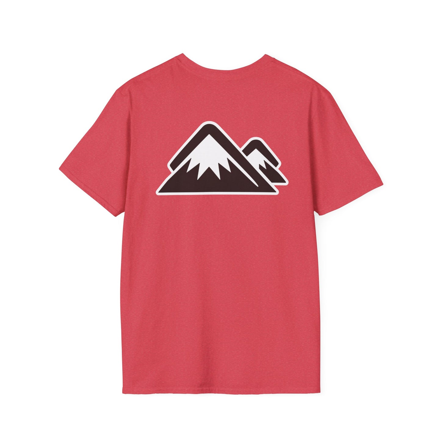 Ski Patrol Beech Mountain Retro T-Shirt — Beech Mountain Ski Patrol with Mountains on the back- logo Tee
