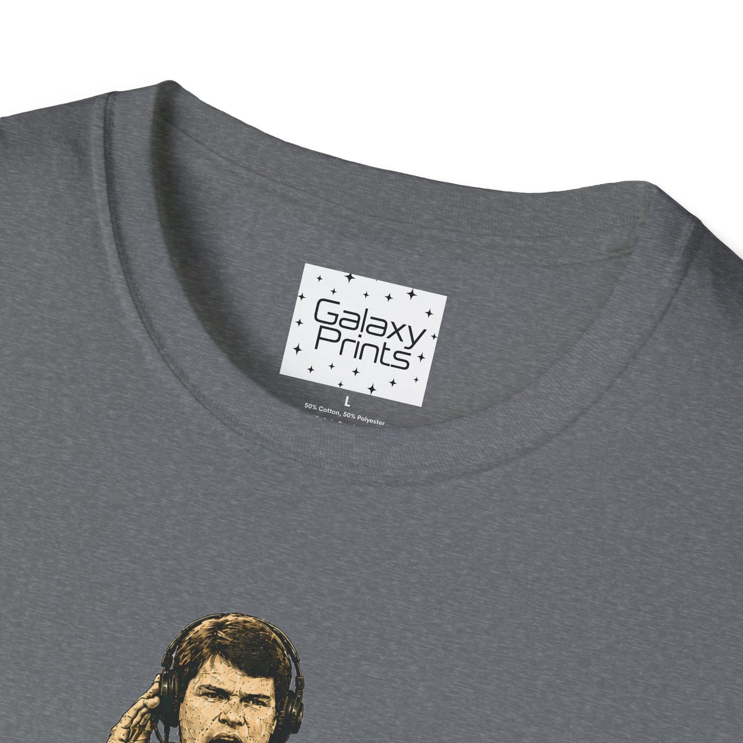 Lees-McRae College Bobcats Vintage Football T-Shirt — Coach Johnson #2  "You Get To The Darm Football" - Forever Undefeated
