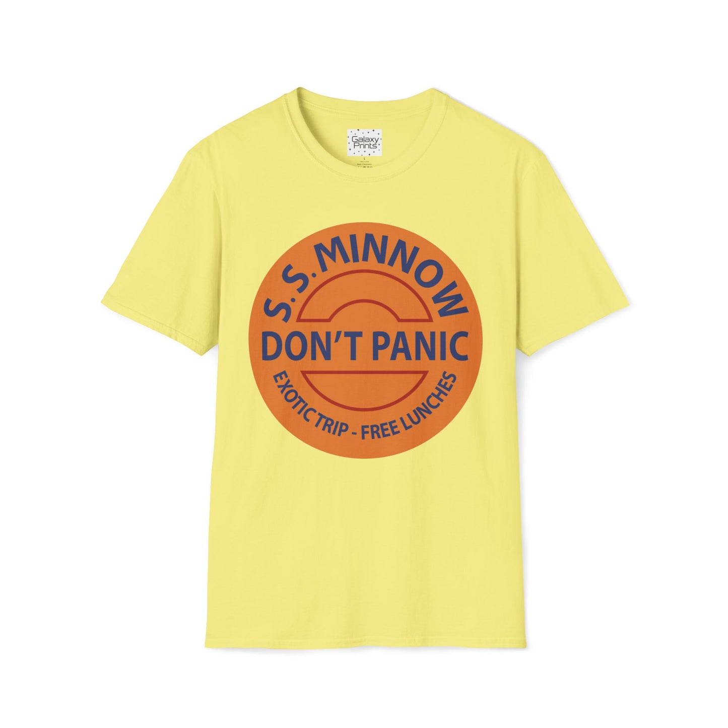 Unisex T-Shirt - POP Culture - 'S. S. Minnow Boat tours - From the Hit TV Sitcom Gilligan's Island'
