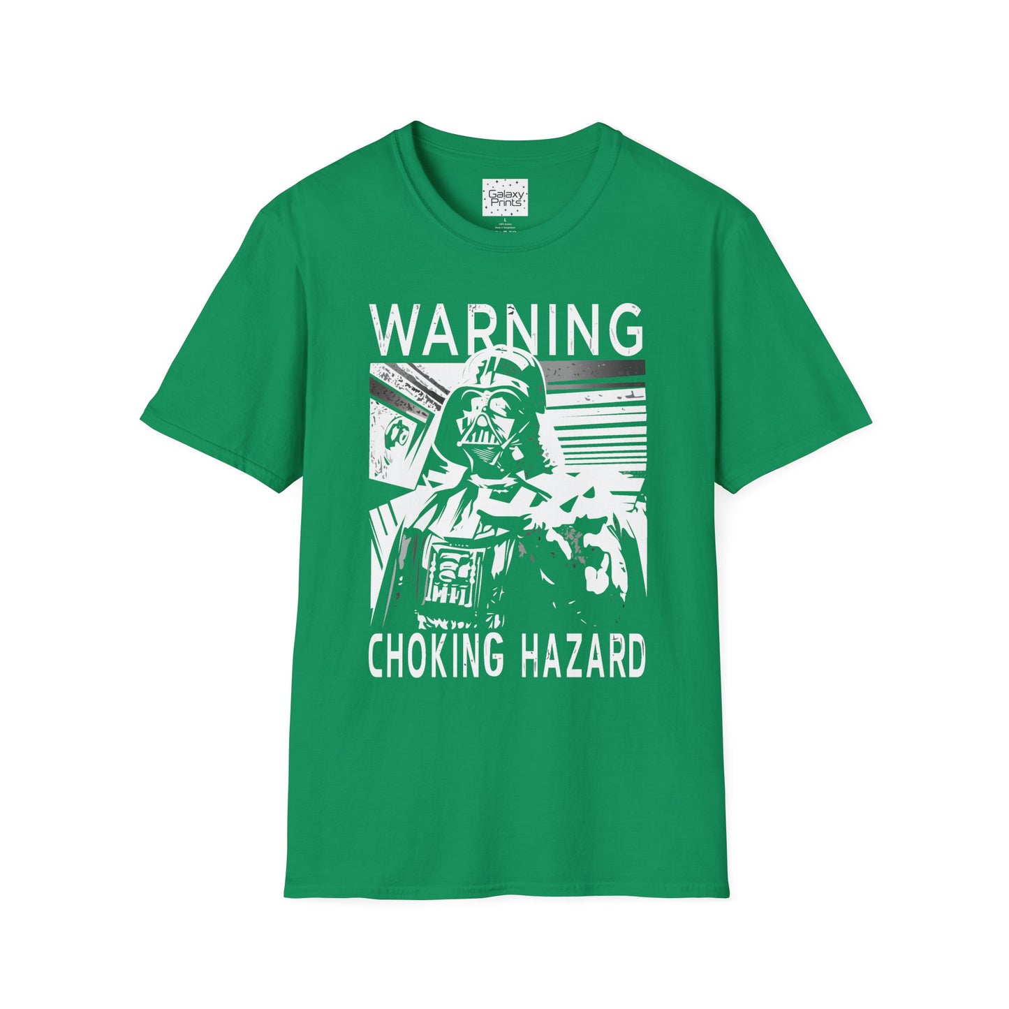 Star Wars Inspired Unisex T-Shirt - 'Choking Hazzard WARNING' Darth Vader Graphic Tee