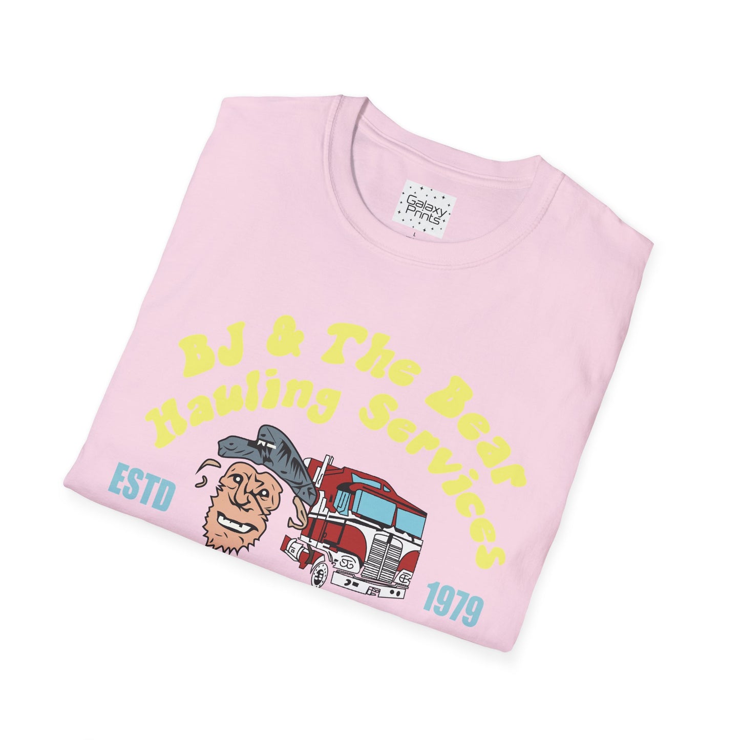 Unisex T-Shirt - Truck Driver BJ and Bear Design - POP Culture