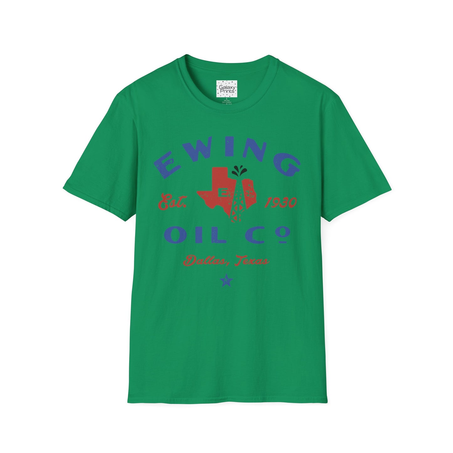 Unisex T-Shirt - POP Culture - 'EWING OIL Co from the Hit TV Show DALLAS'