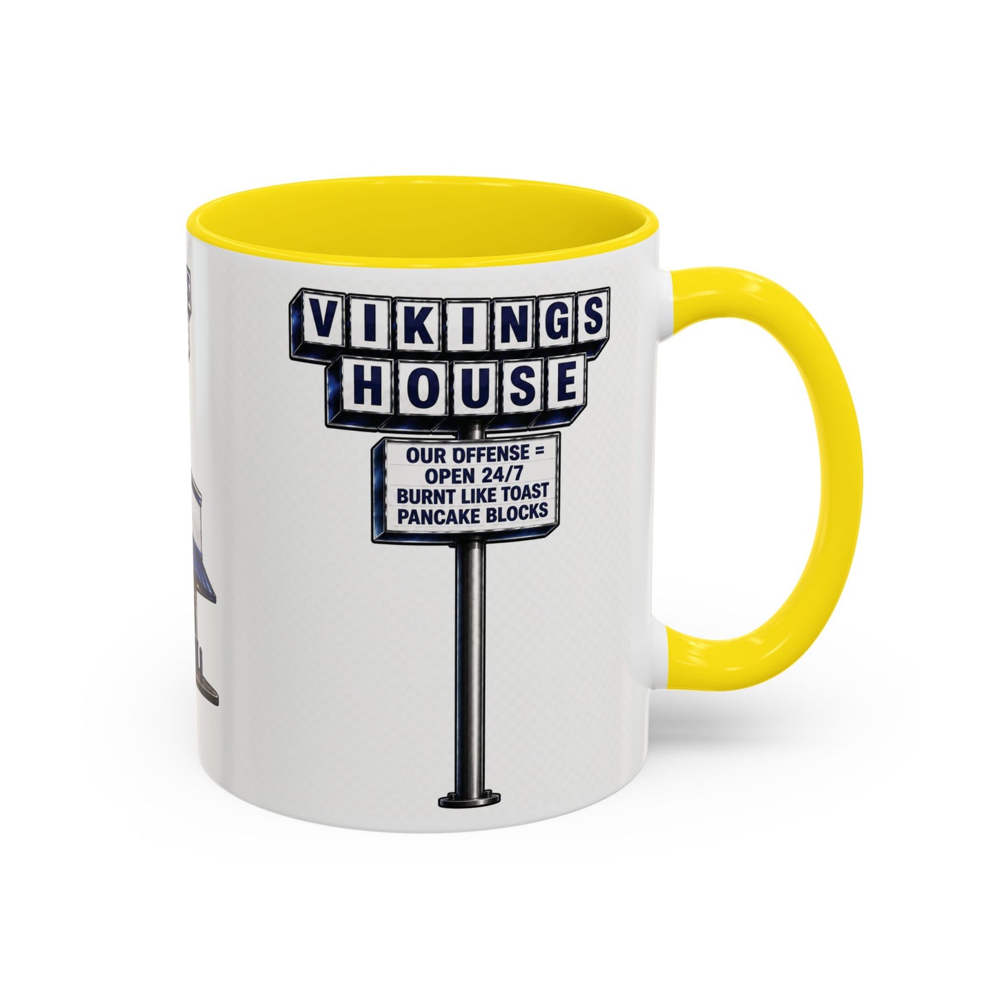 Hoggard Vikings Stylish Accent Coffee Mug  "Like Waffle House" 2 - Perfect for Daily Brew & Gifts