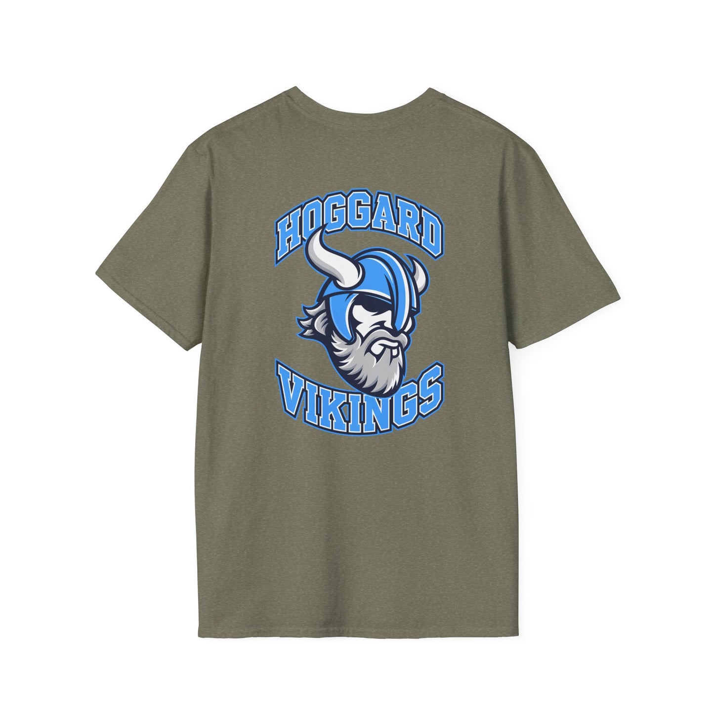 Viking Fans with #1 FAN T‑Shirt — '#1 FAN leading the fight' Graphic Tee - Viking crowd