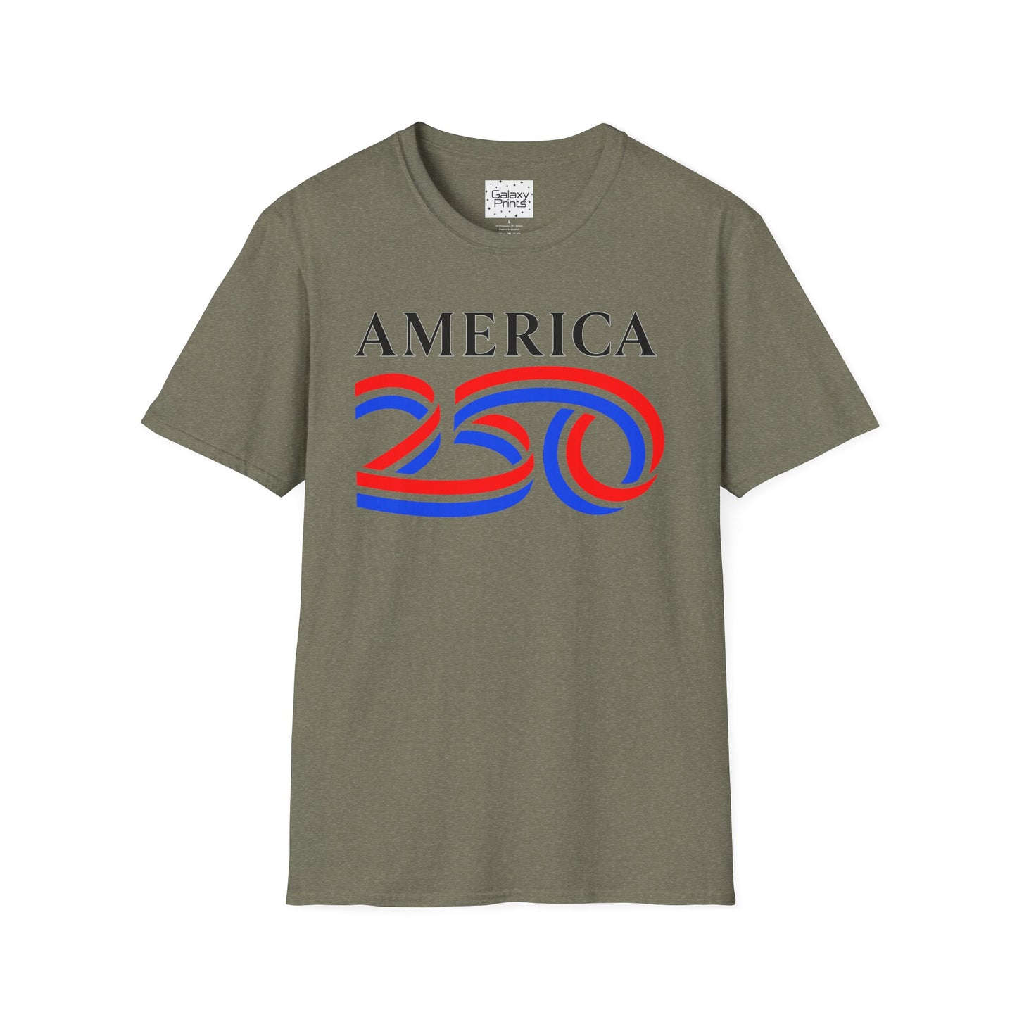 America 250 Celebration T-Shirt — Patriotic Red White Blue Anniversary Tee with 1776 - 2026 on back - Current Culture