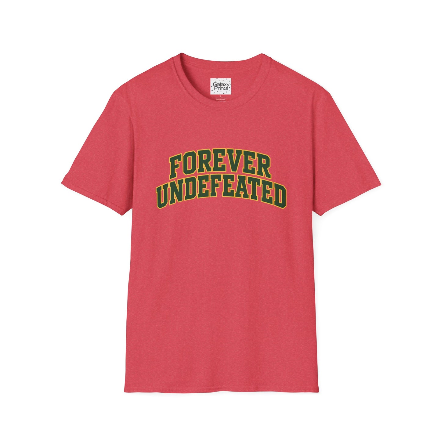 Lees-McRae College Bobcats Vintage Football T-Shirt — Forever Undefeated - Wooden Nickel / Chip