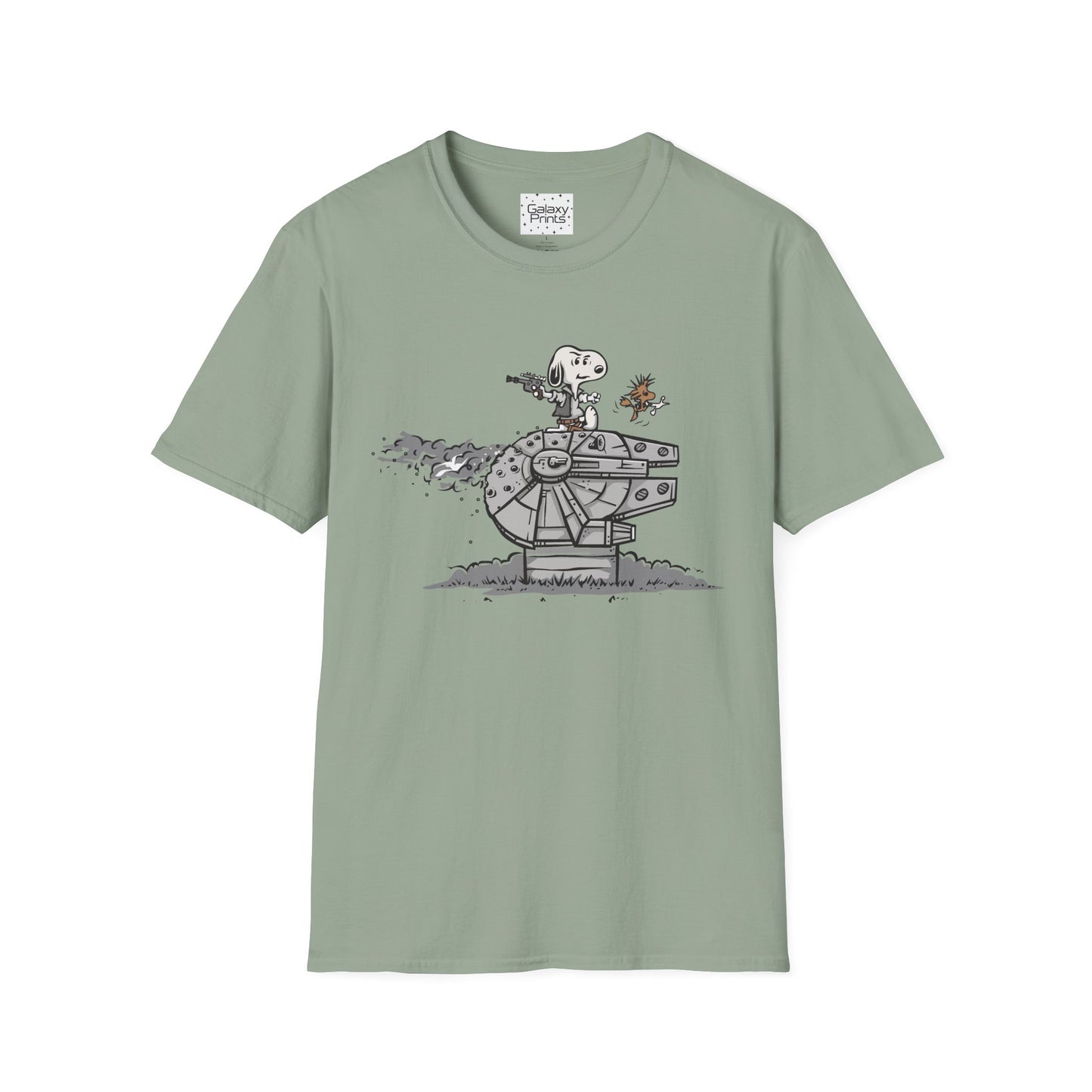 PEANUTS Star Wars Inspired Unisex T-Shirt - Snoopy as HAN SOLO