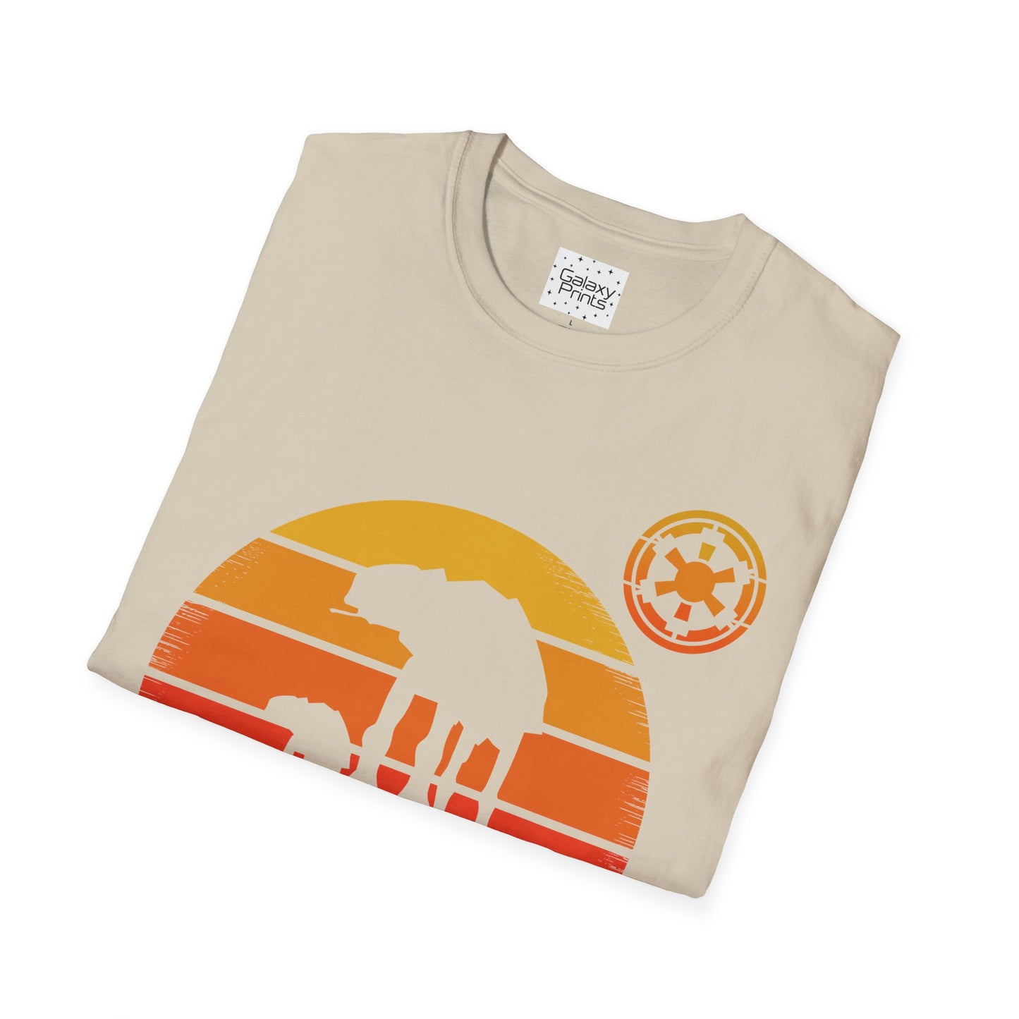 Star Wars Inspired Unisex T-Shirt - 'AT-AT Walker Sunset' Graphic Tee